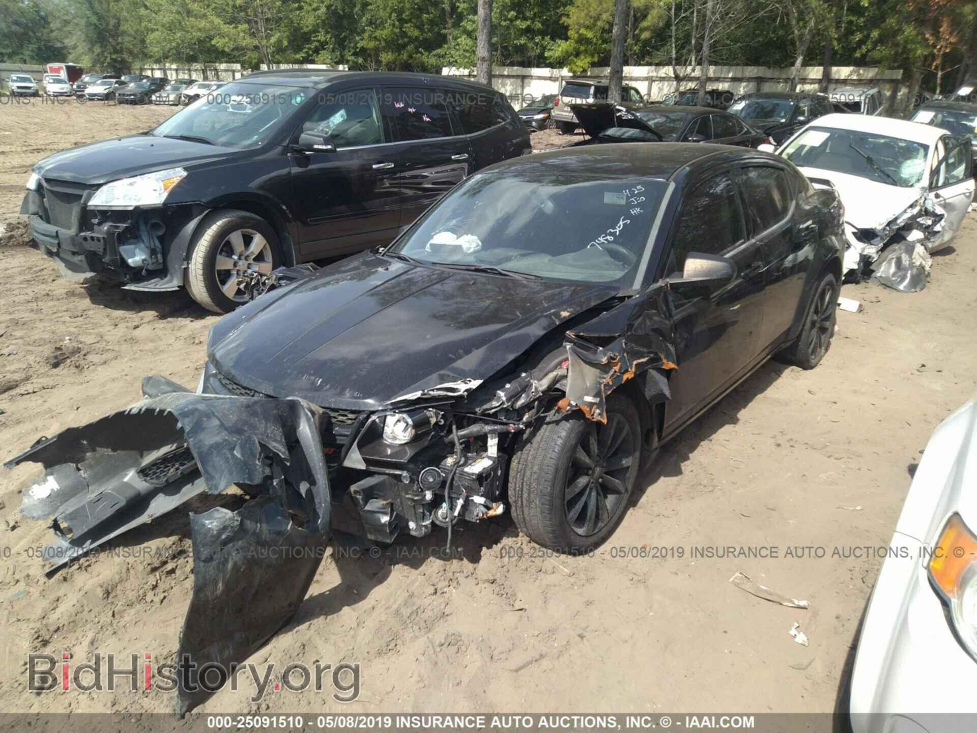 2013 DODGE AVENGER - VIN: 1C3CDZAG3DN748305 - Фото 2