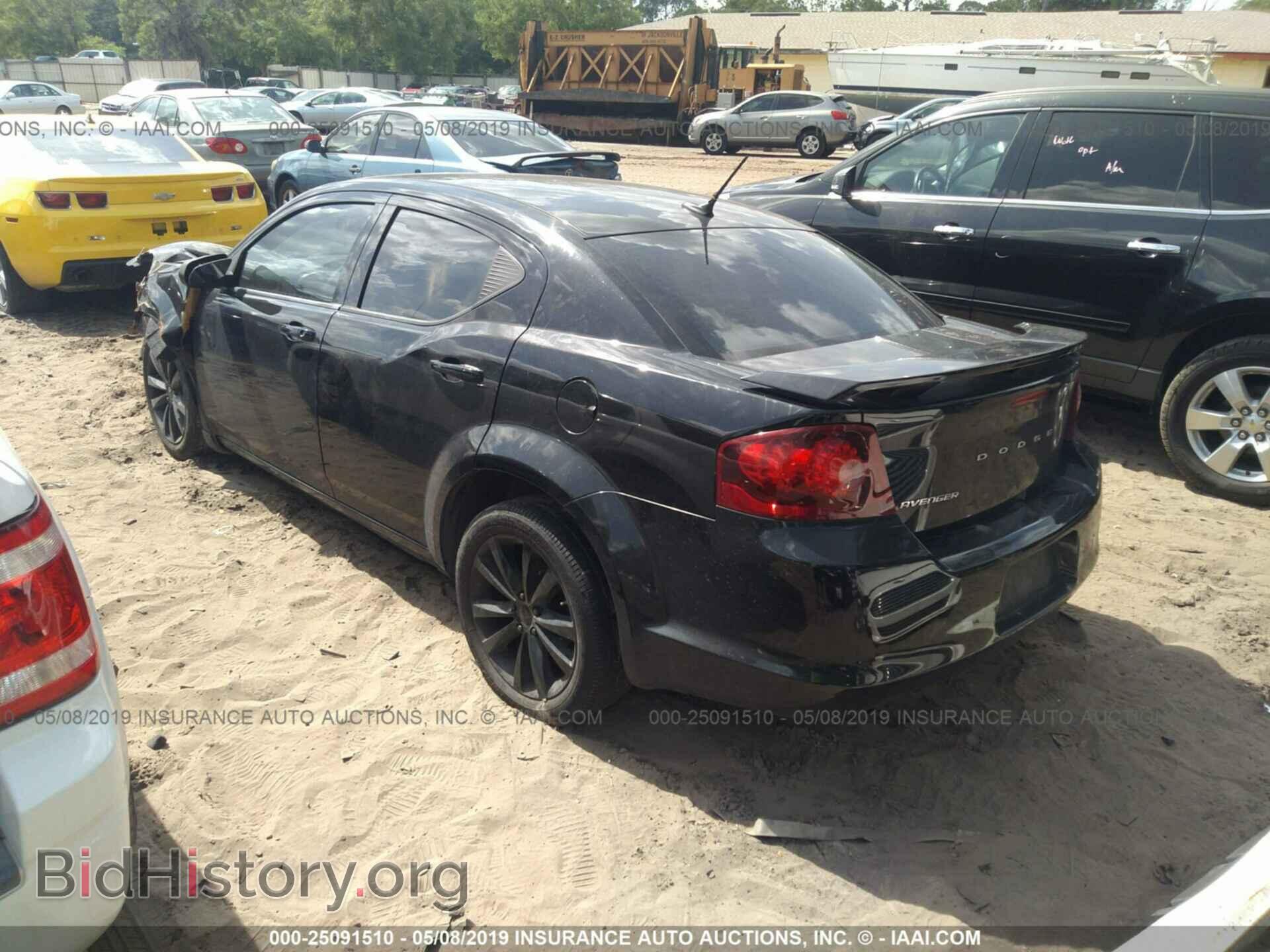 2013 DODGE AVENGER - VIN: 1C3CDZAG3DN748305 - Фото 3