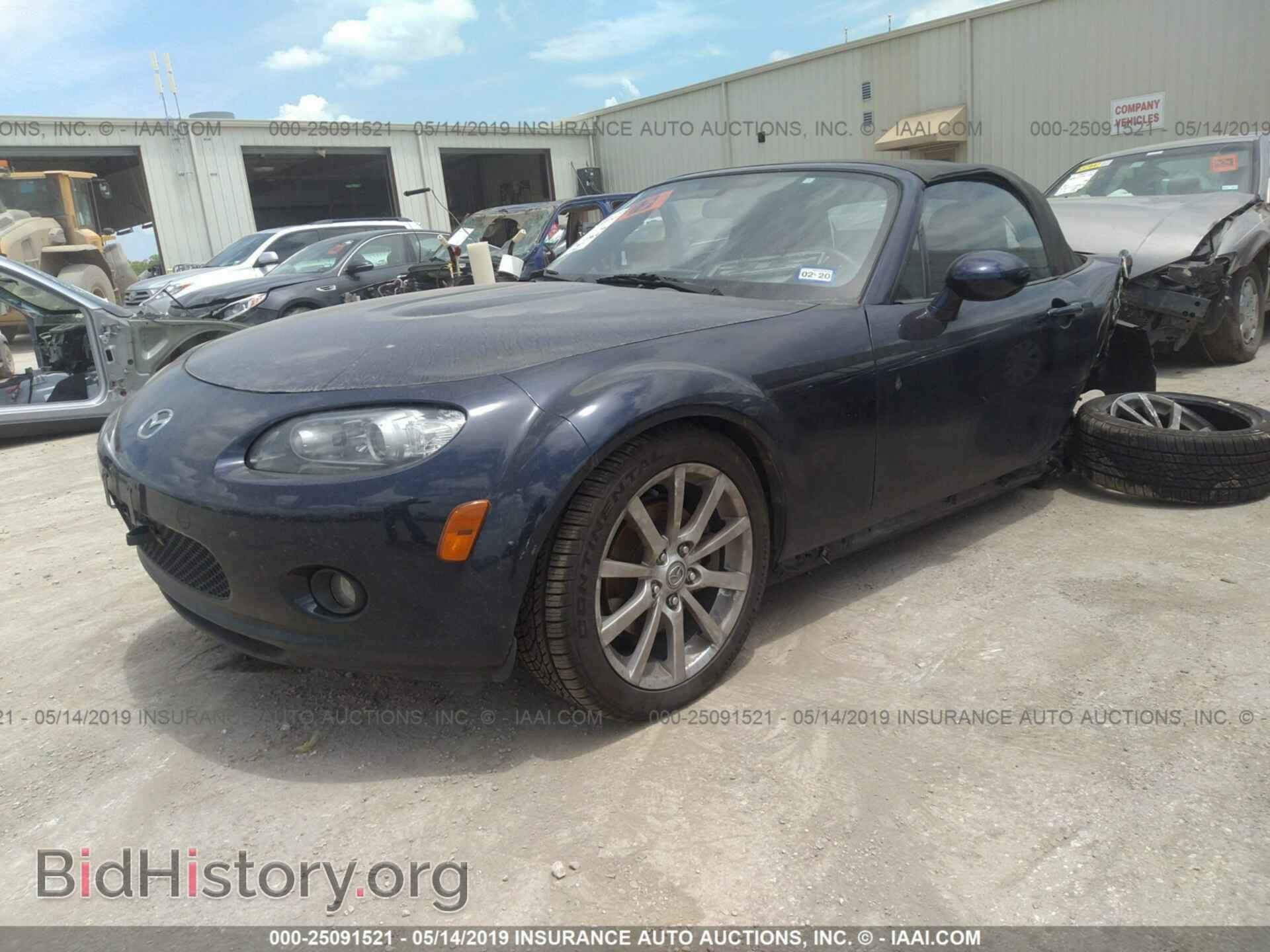 2007 MAZDA MX-5 MIATA - VIN: JM1NC25F870125294 - Фото 2