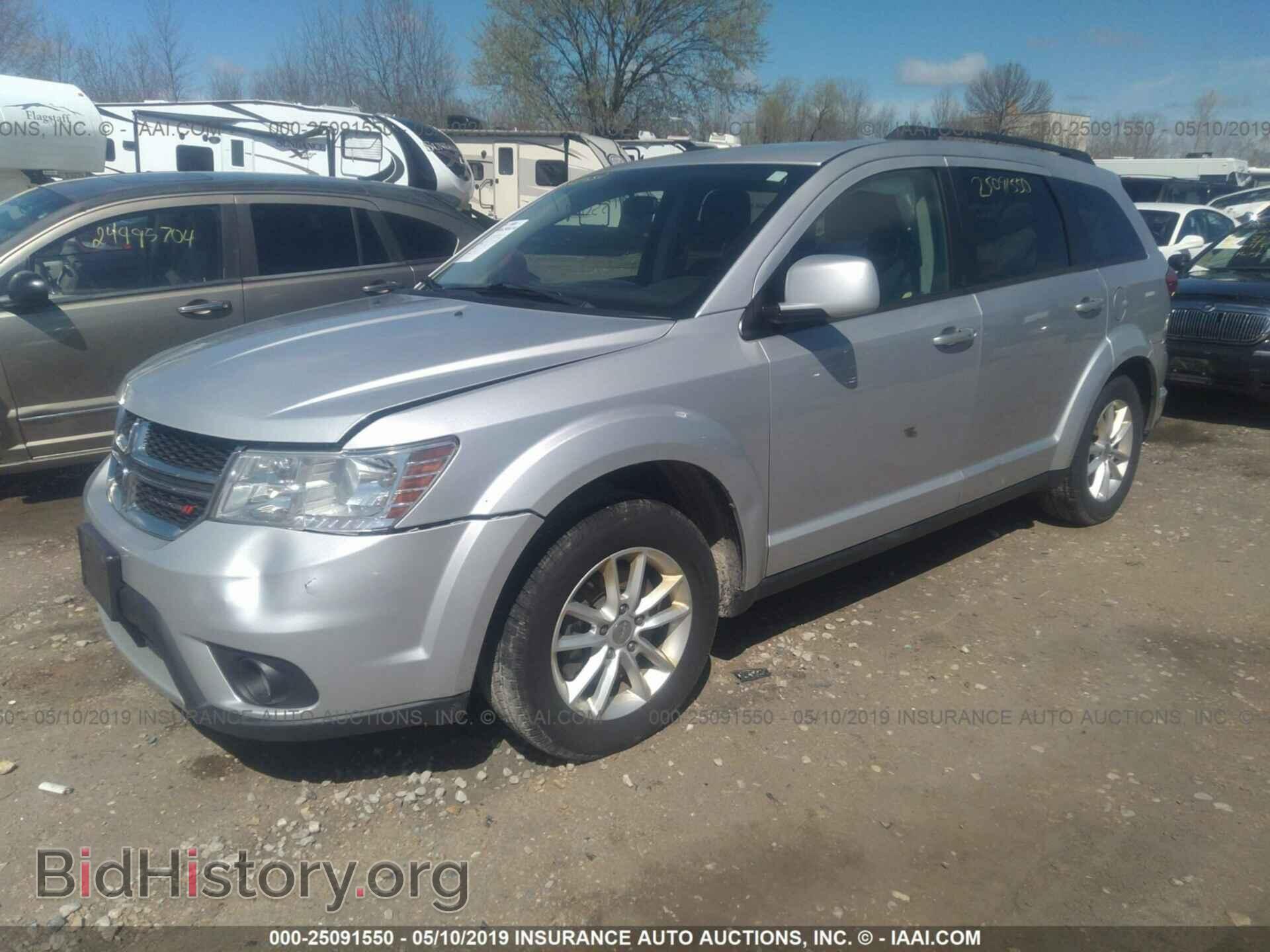 2014 DODGE JOURNEY - VIN: 3C4PDCBBXET180665 - Фото 2