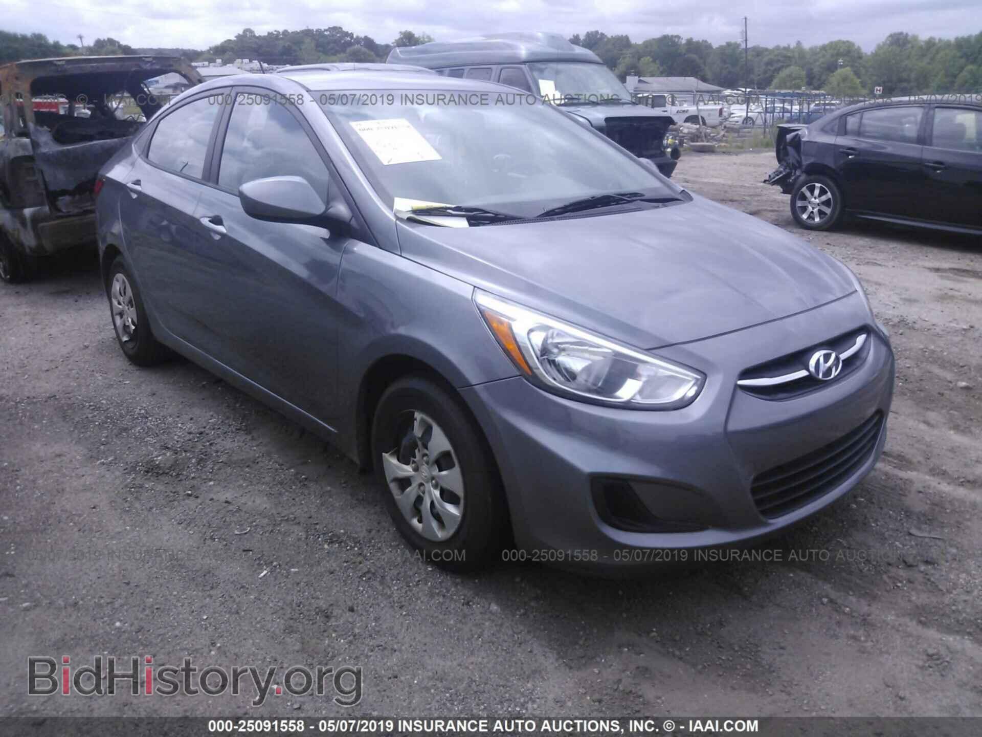 Фотография KMHCT4AE9GU093587 - HYUNDAI ACCENT 2016