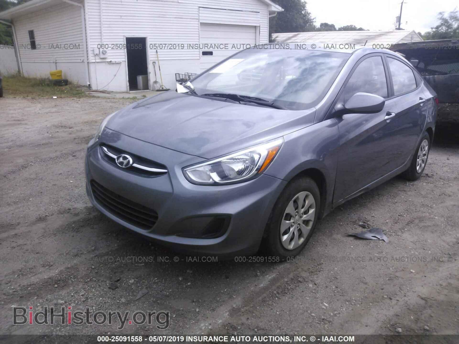 2016 HYUNDAI ACCENT - VIN: KMHCT4AE9GU093587 - Фото 2