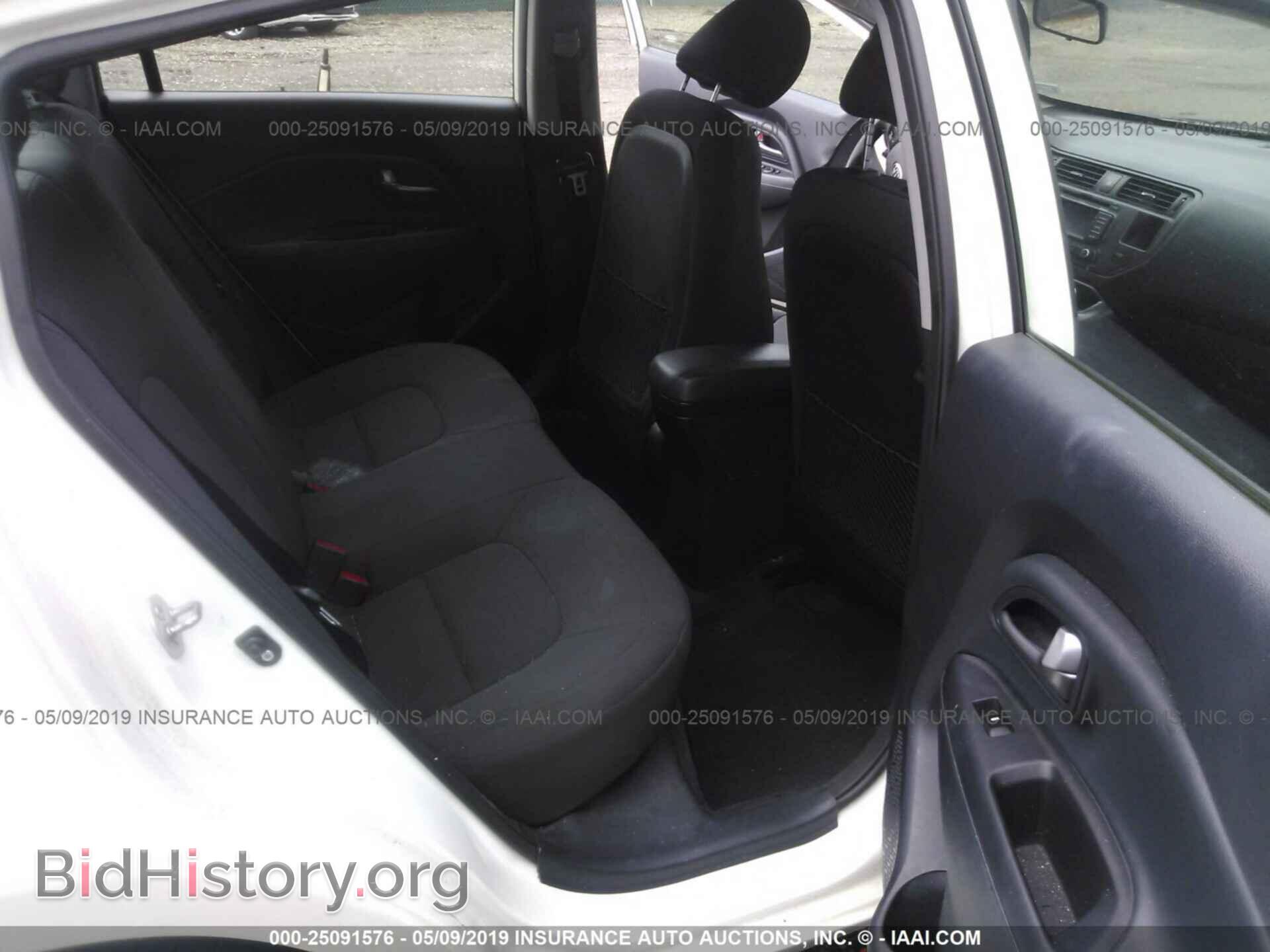 2013 KIA RIO - VIN: KNADN4A34D6227128 - Фото 8