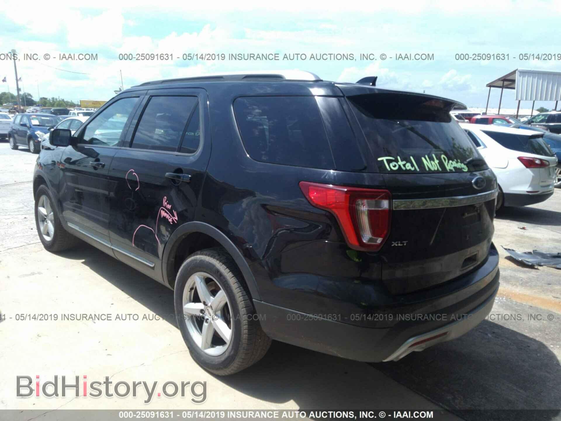 2017 FORD EXPLORER - VIN: 1FM5K8D81HGB16384 - Фото 3