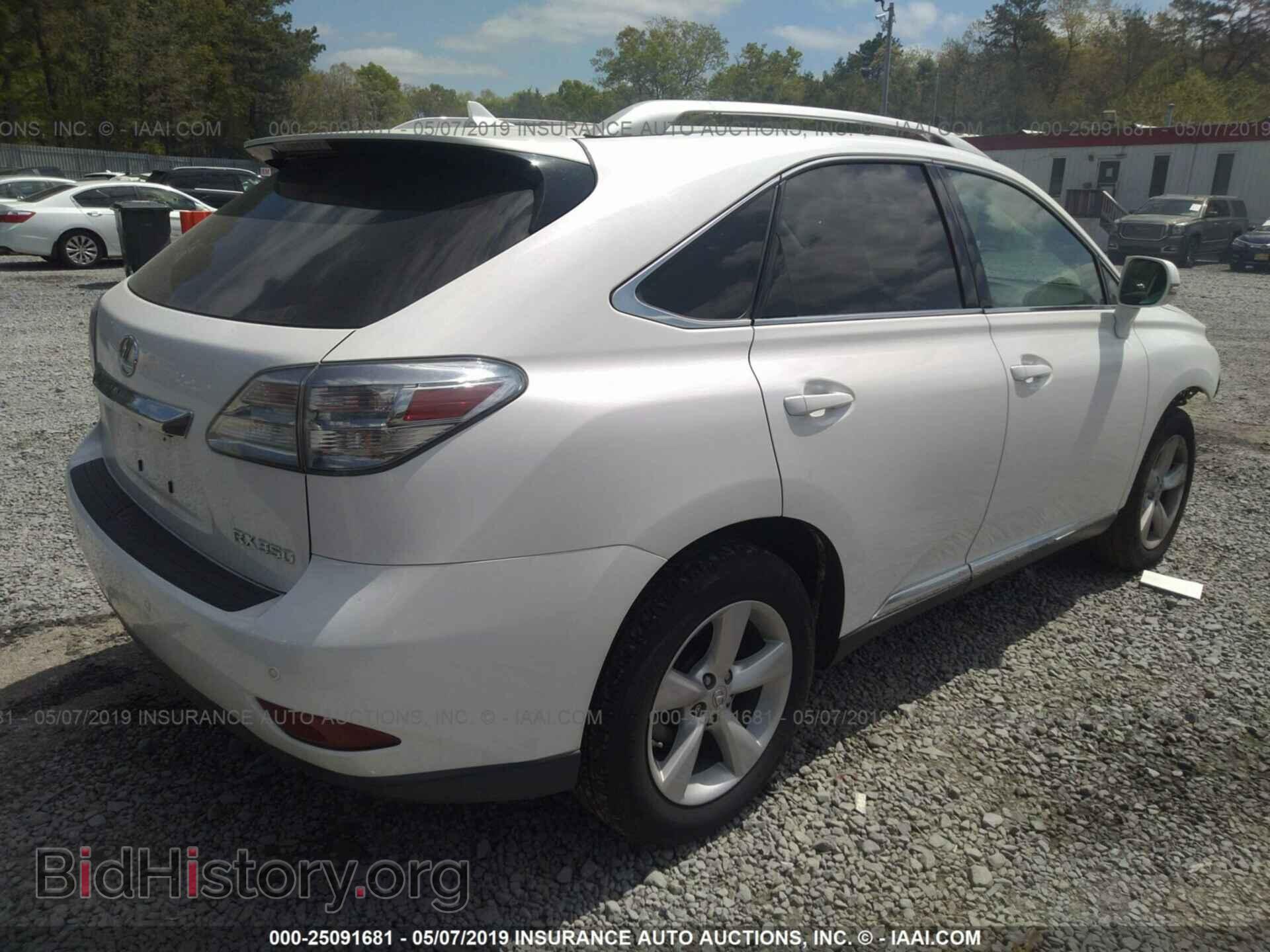 2011 LEXUS RX - VIN: 2T2BK1BA4BC108530 - Photo 4
