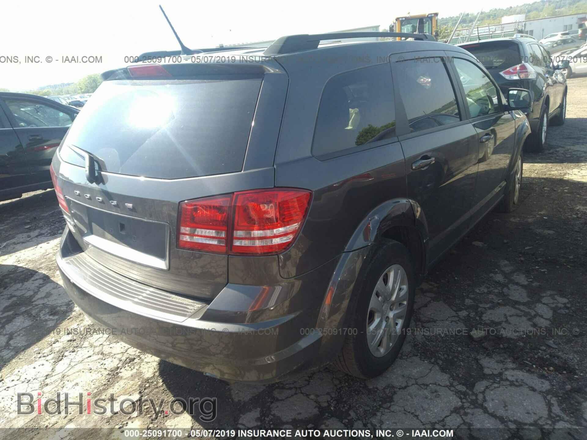 2017 DODGE JOURNEY - VIN: 3C4PDCAB0HT622259 - Фото 4