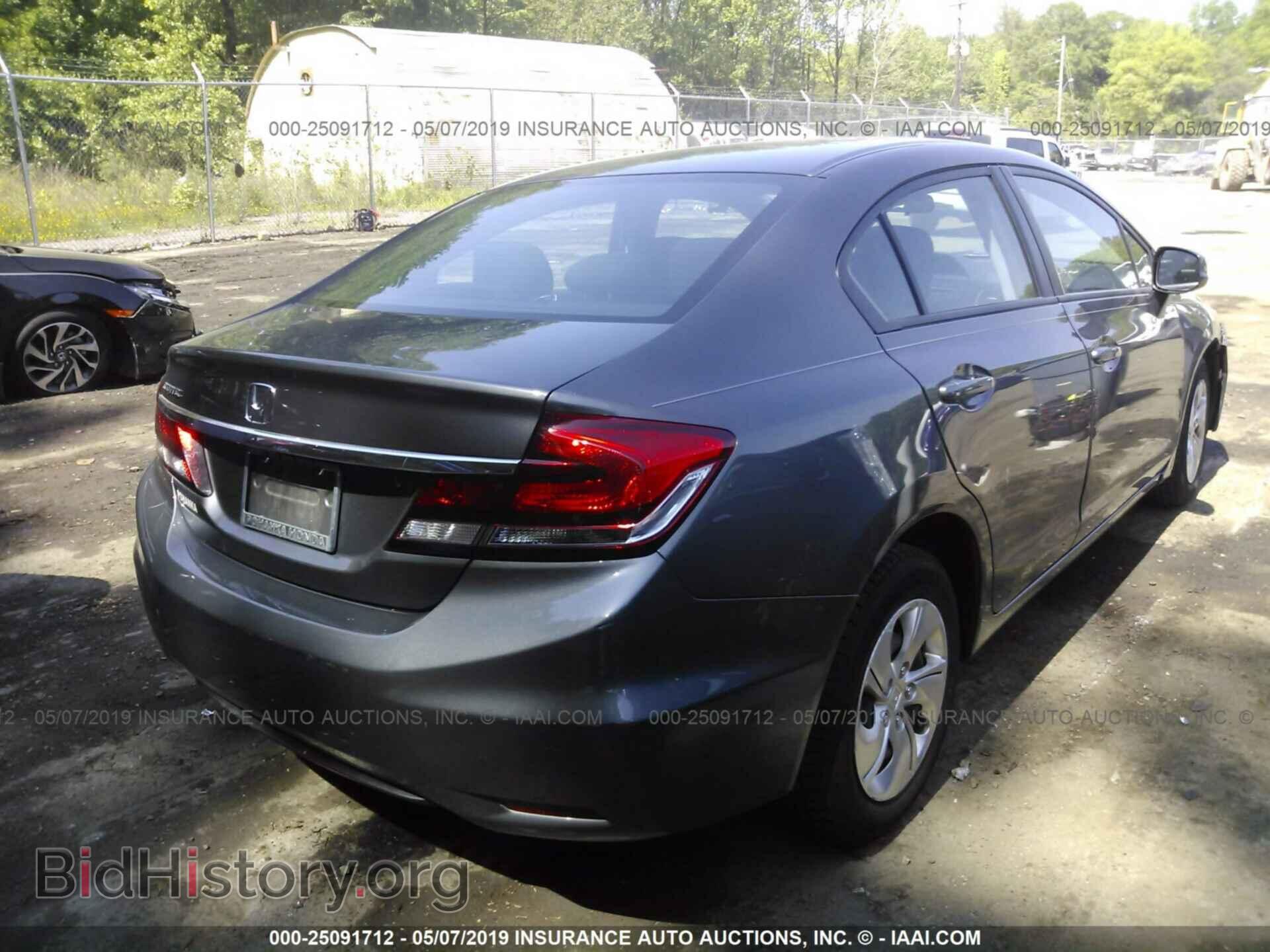 2013 HONDA CIVIC - VIN: 2HGFB2F52DH562861 - Фото 4