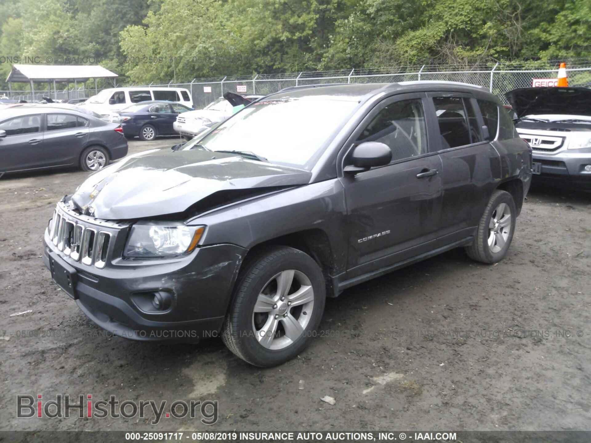 2015 JEEP COMPASS - VIN: 1C4NJDBB2FD424774 - Фото 2