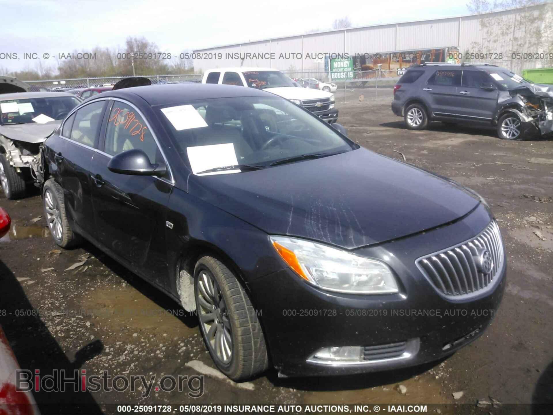 Фотография W04GN5EC0B1008459 - BUICK REGAL 2011