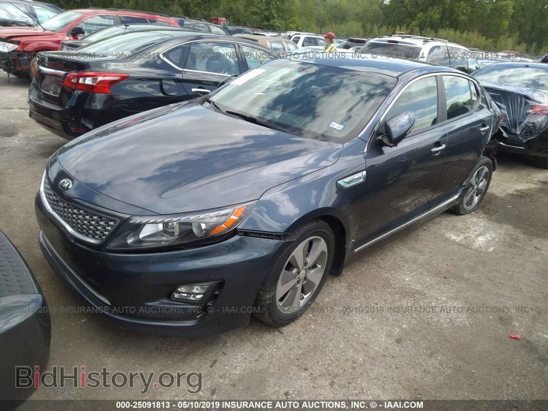 2014 KIA OPTIMA - VIN: KNAGN4AD1E5074849 - Фото 2