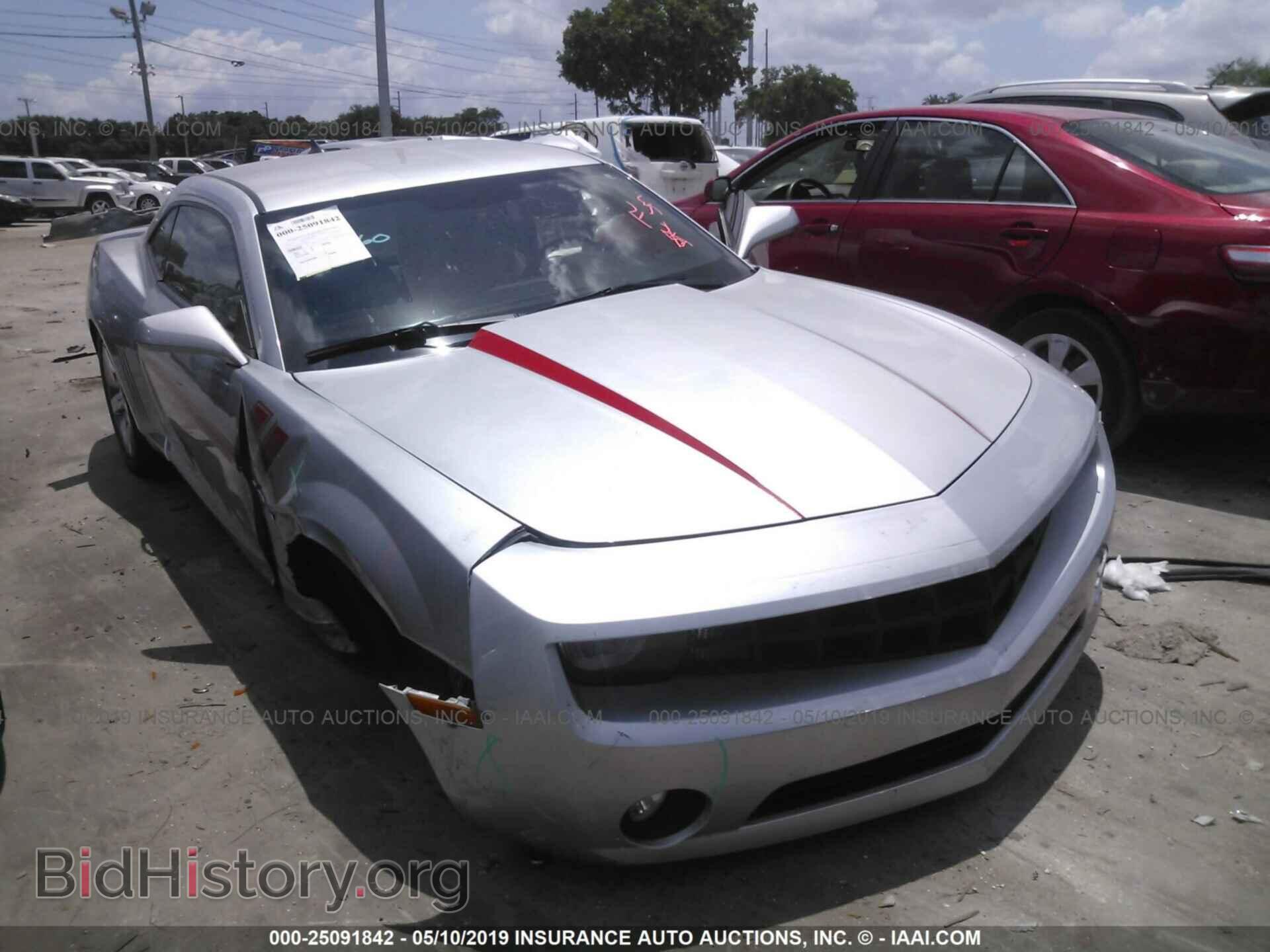 Photo 2G1FB1E34C9106824 - CHEVROLET CAMARO 2012