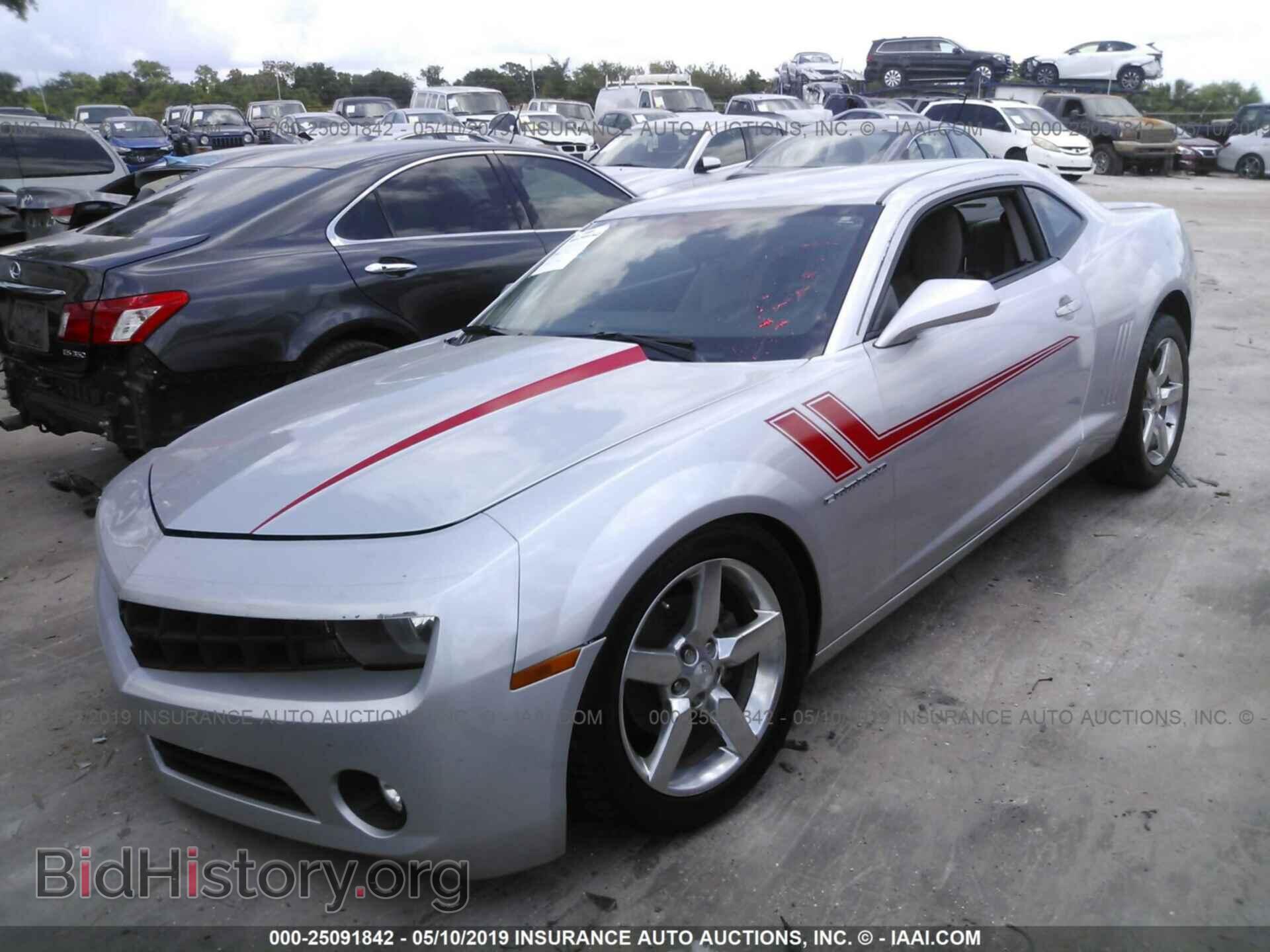 2012 CHEVROLET CAMARO - VIN: 2G1FB1E34C9106824 - Photo 2