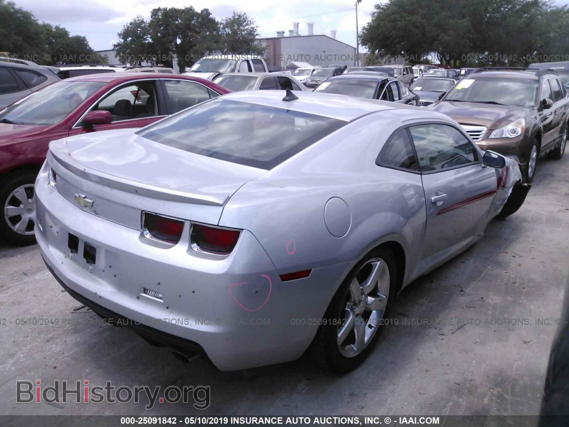 2012 CHEVROLET CAMARO - VIN: 2G1FB1E34C9106824 - Photo 4