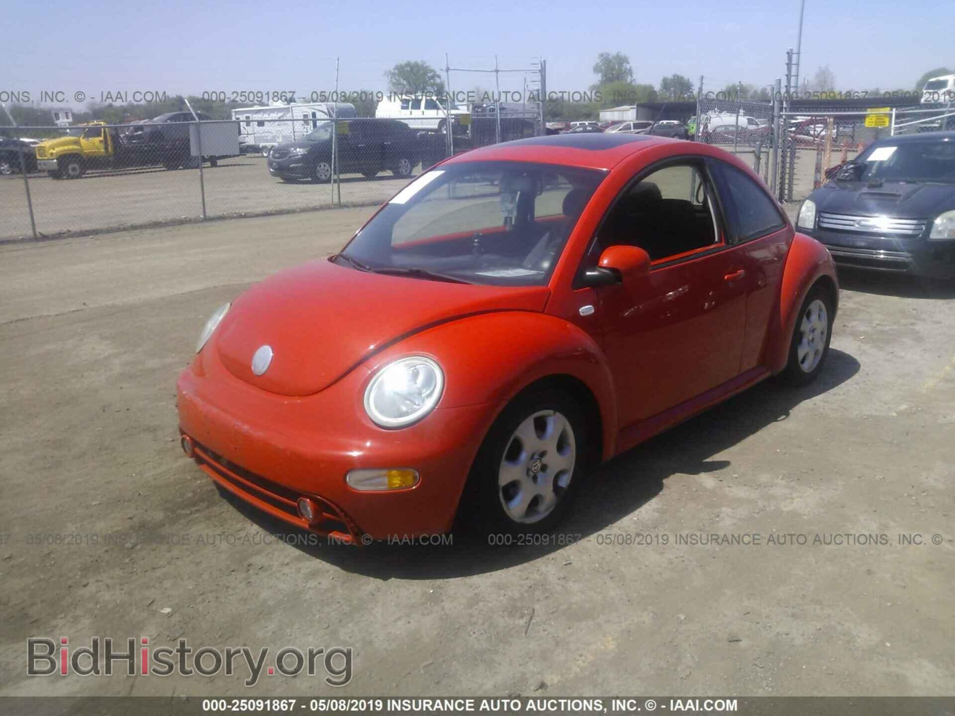 2003 VOLKSWAGEN NEW BEETLE - VIN: 3VWCP21C83M413165 - Фото 2