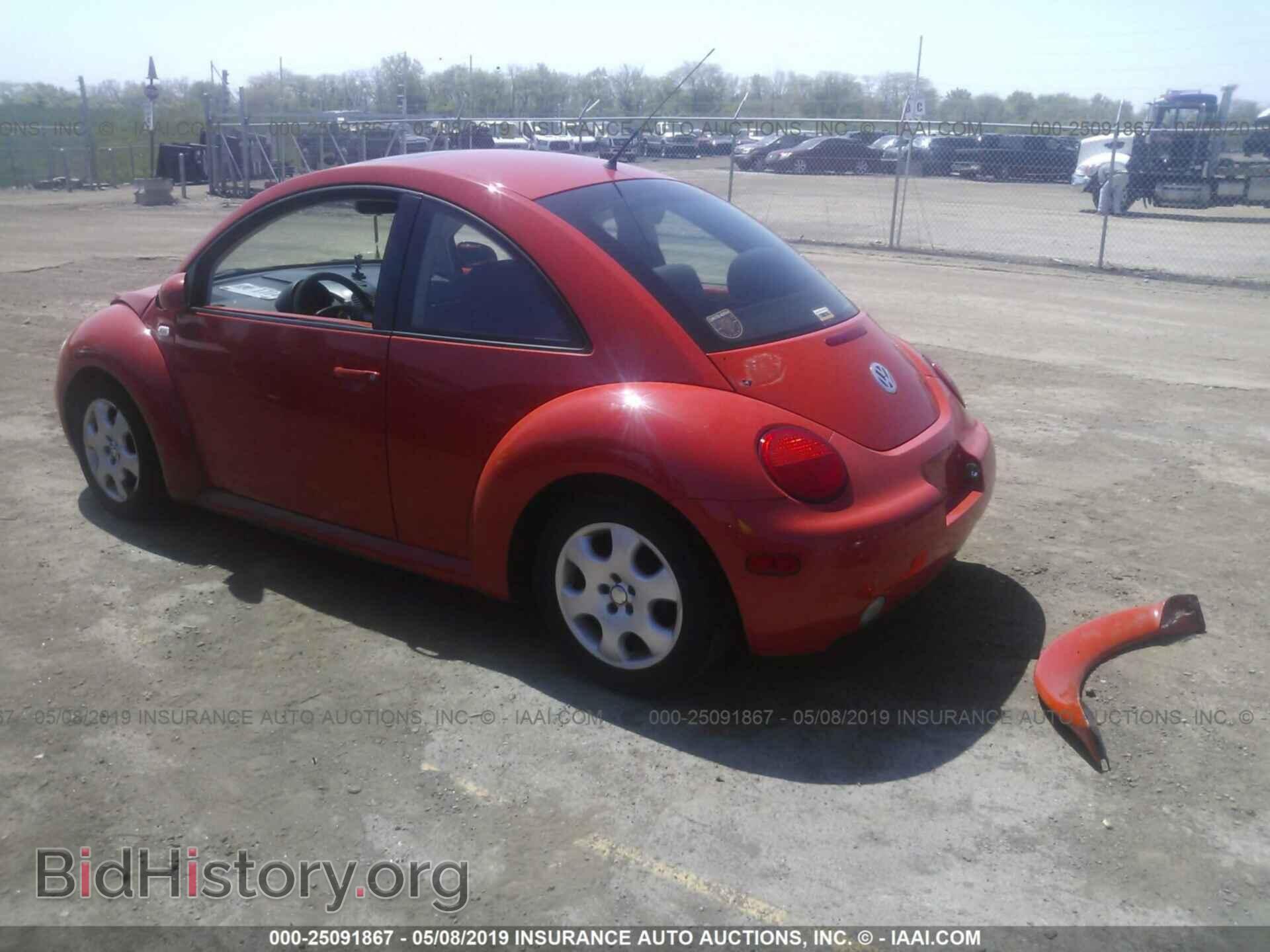 2003 VOLKSWAGEN NEW BEETLE - VIN: 3VWCP21C83M413165 - Фото 3