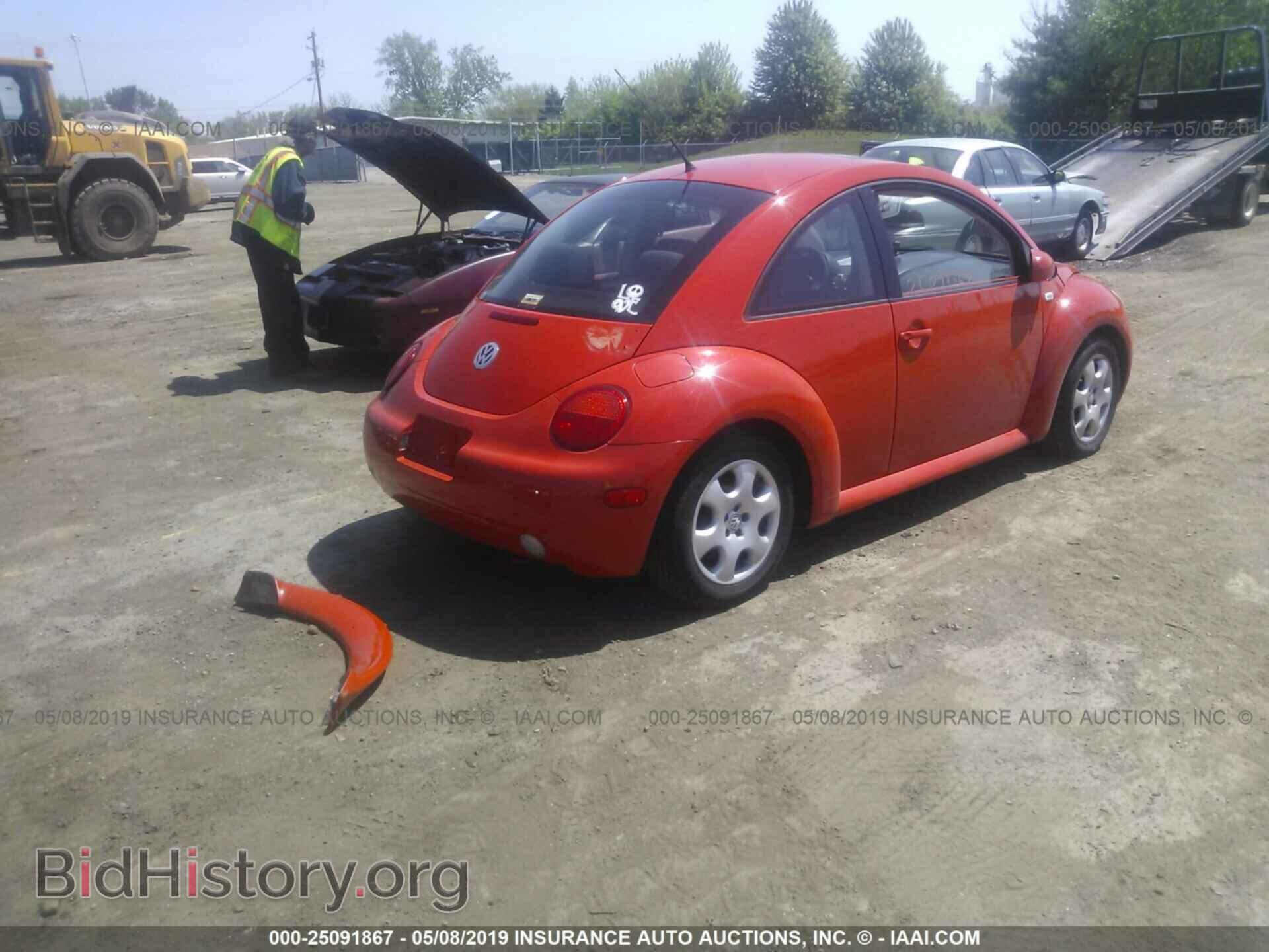 2003 VOLKSWAGEN NEW BEETLE - VIN: 3VWCP21C83M413165 - Фото 4