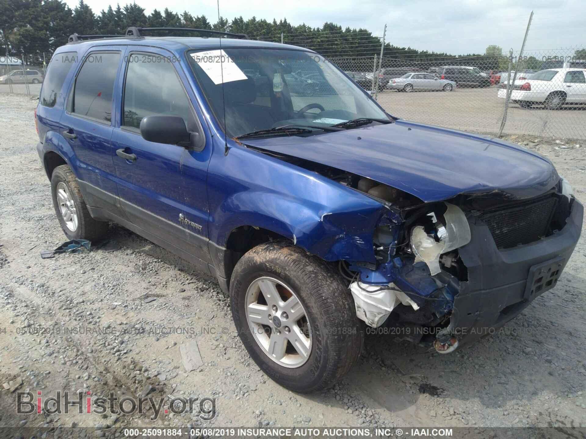 Photo 1FMCU96H96KC27747 - FORD ESCAPE 2006