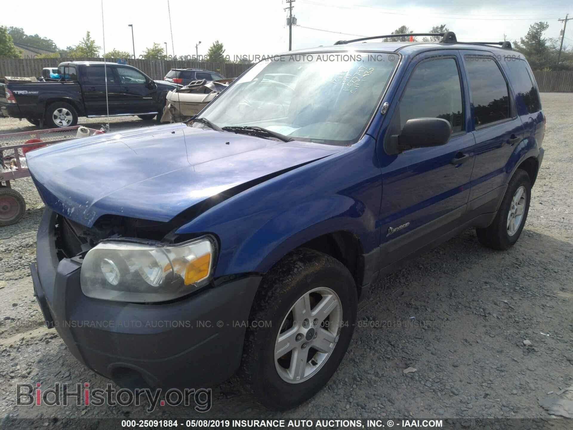 2006 FORD ESCAPE - VIN: 1FMCU96H96KC27747 - Фото 2