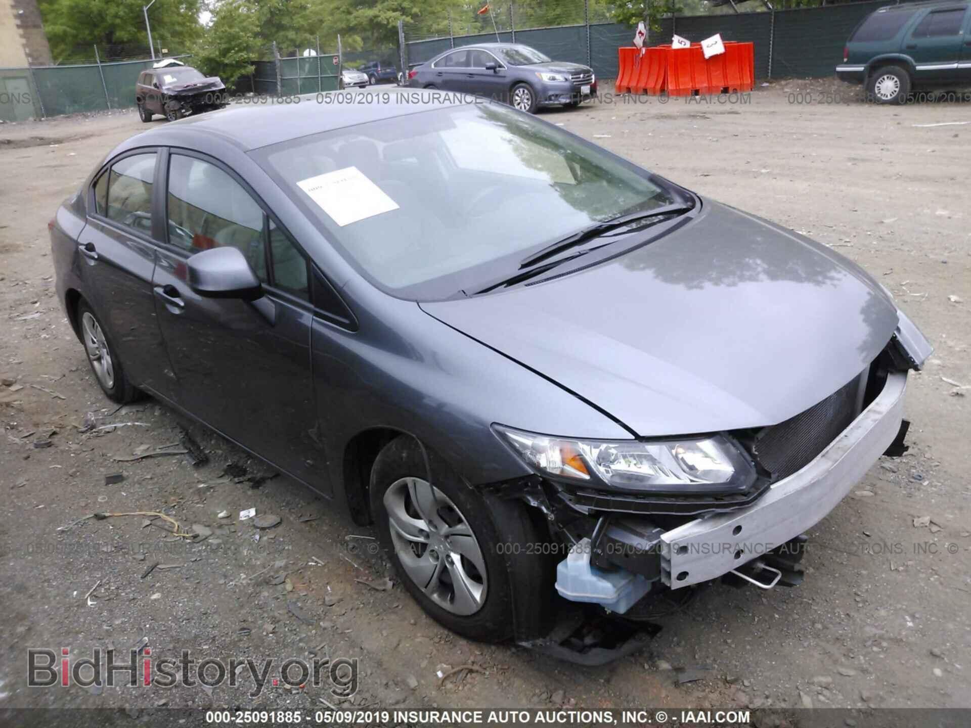 Фотография 19XFB2F59DE201654 - HONDA CIVIC 2013