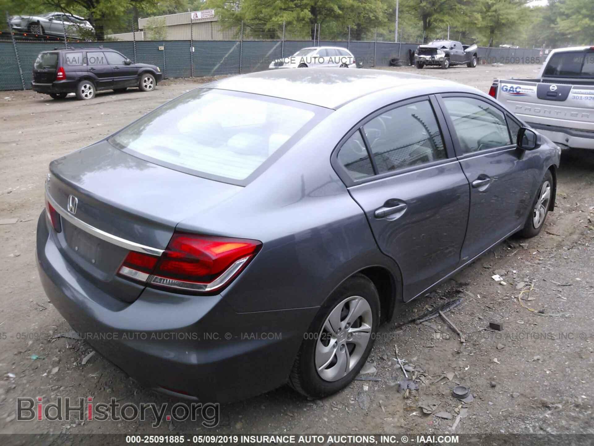 2013 HONDA CIVIC - VIN: 19XFB2F59DE201654 - Фото 4