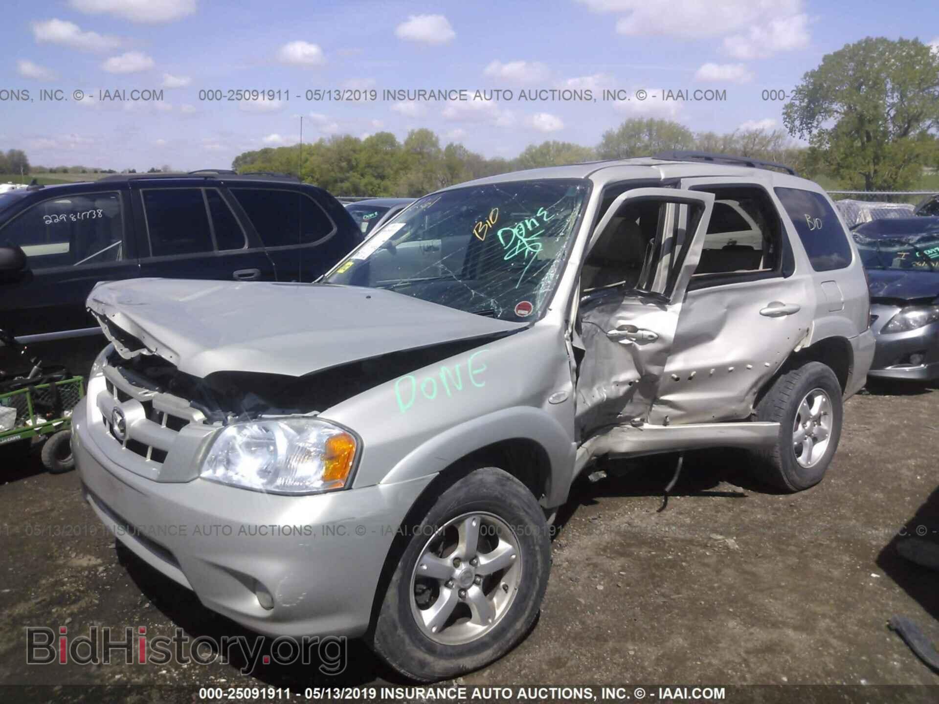 2006 MAZDA TRIBUTE - VIN: 4F2YZ96136KM07658 - Фото 2