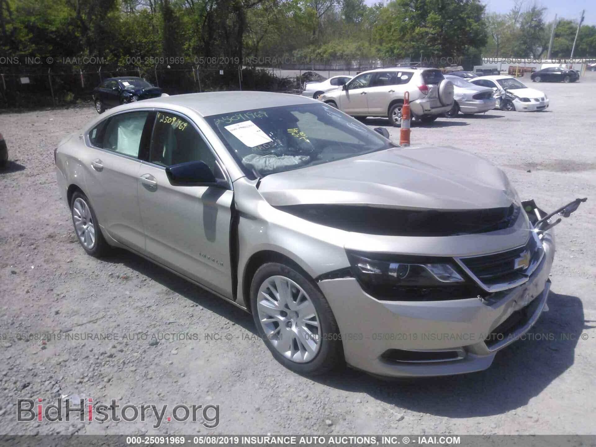 Фотография 2G11Y5SL5E9143999 - CHEVROLET IMPALA 2014