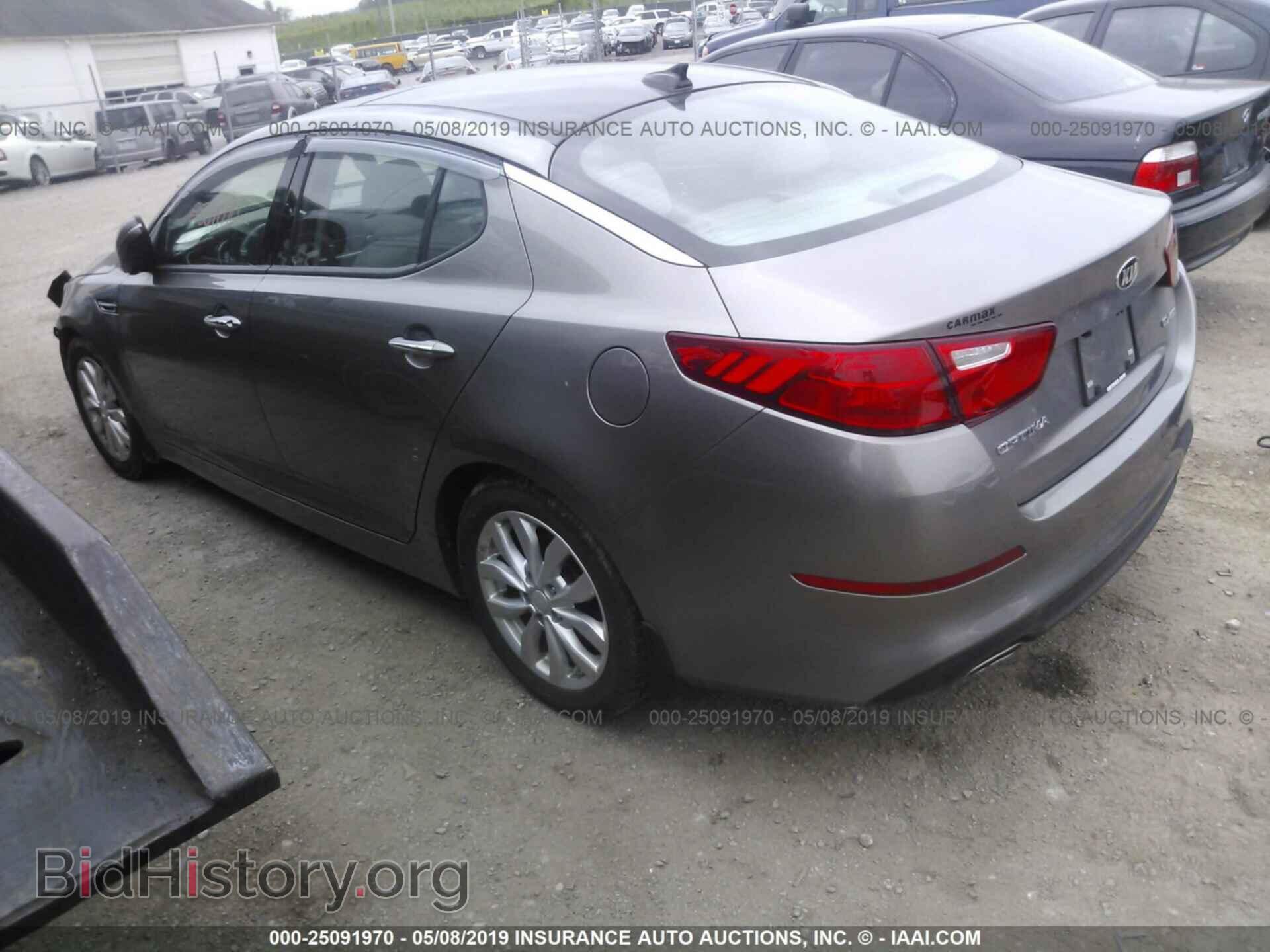 2015 KIA OPTIMA - VIN: 5XXGN4A79FG385567 - Фото 3