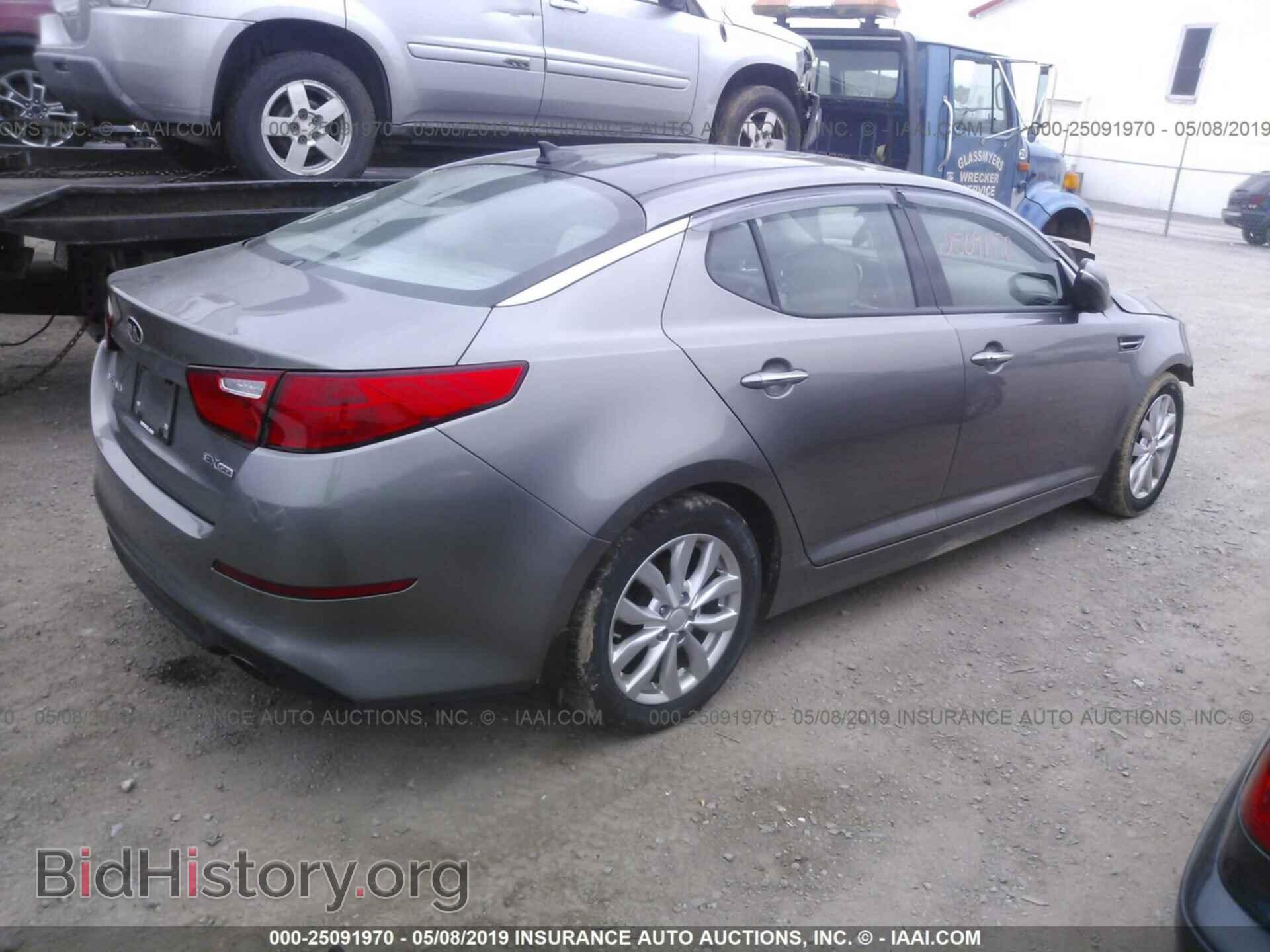 2015 KIA OPTIMA - VIN: 5XXGN4A79FG385567 - Фото 4