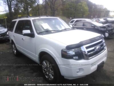 2011 Ford EXPEDITION Limited, white — VIN 1FMJU2A56BEF10823, IAAI