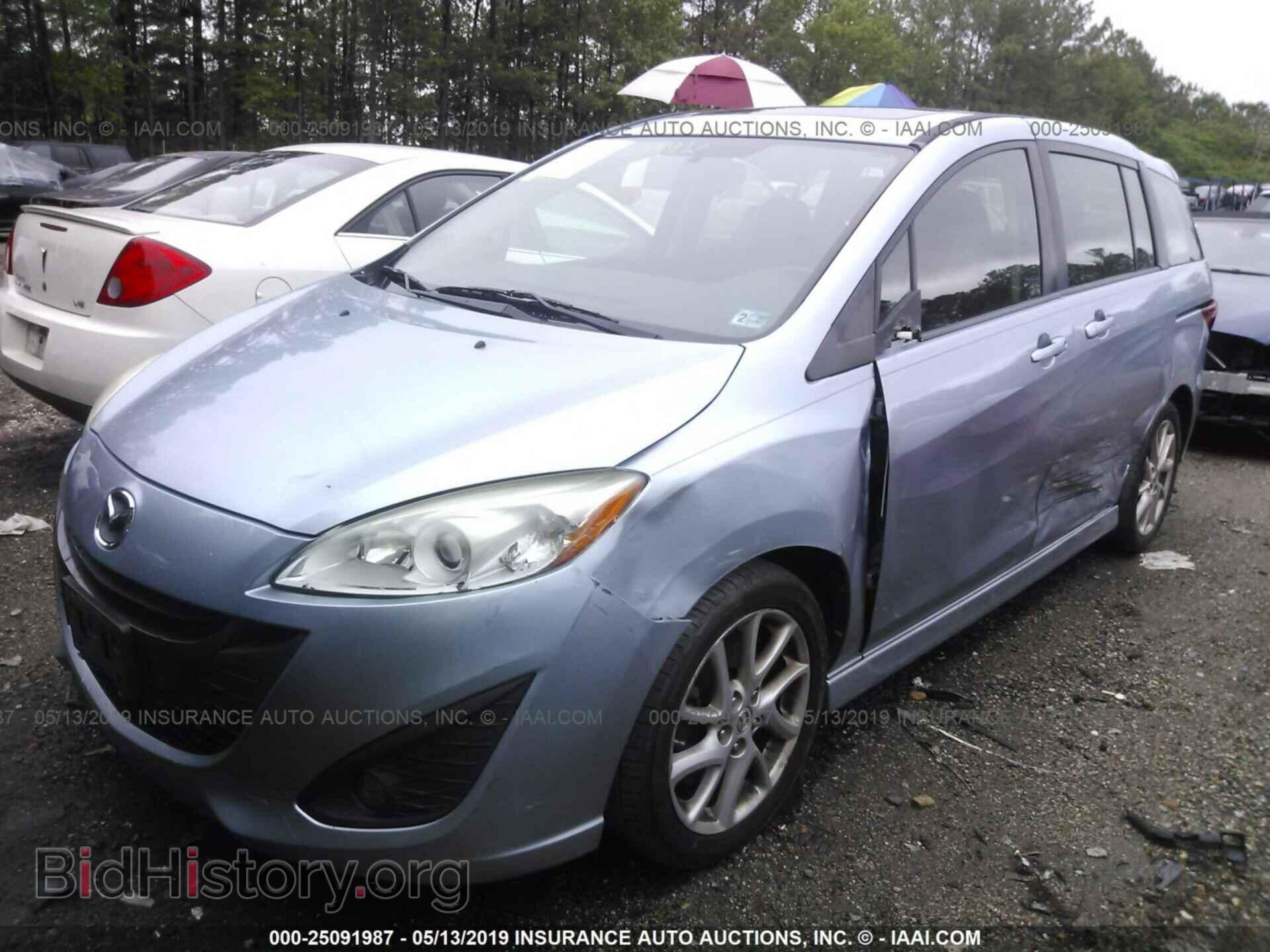2012 MAZDA 5 - VIN: JM1CW2CL2C0126359 - Фото 2