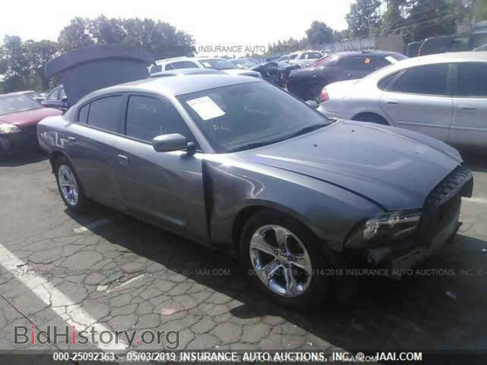 Фотография 2C3CDXBG8CH302872 - DODGE CHARGER 2012