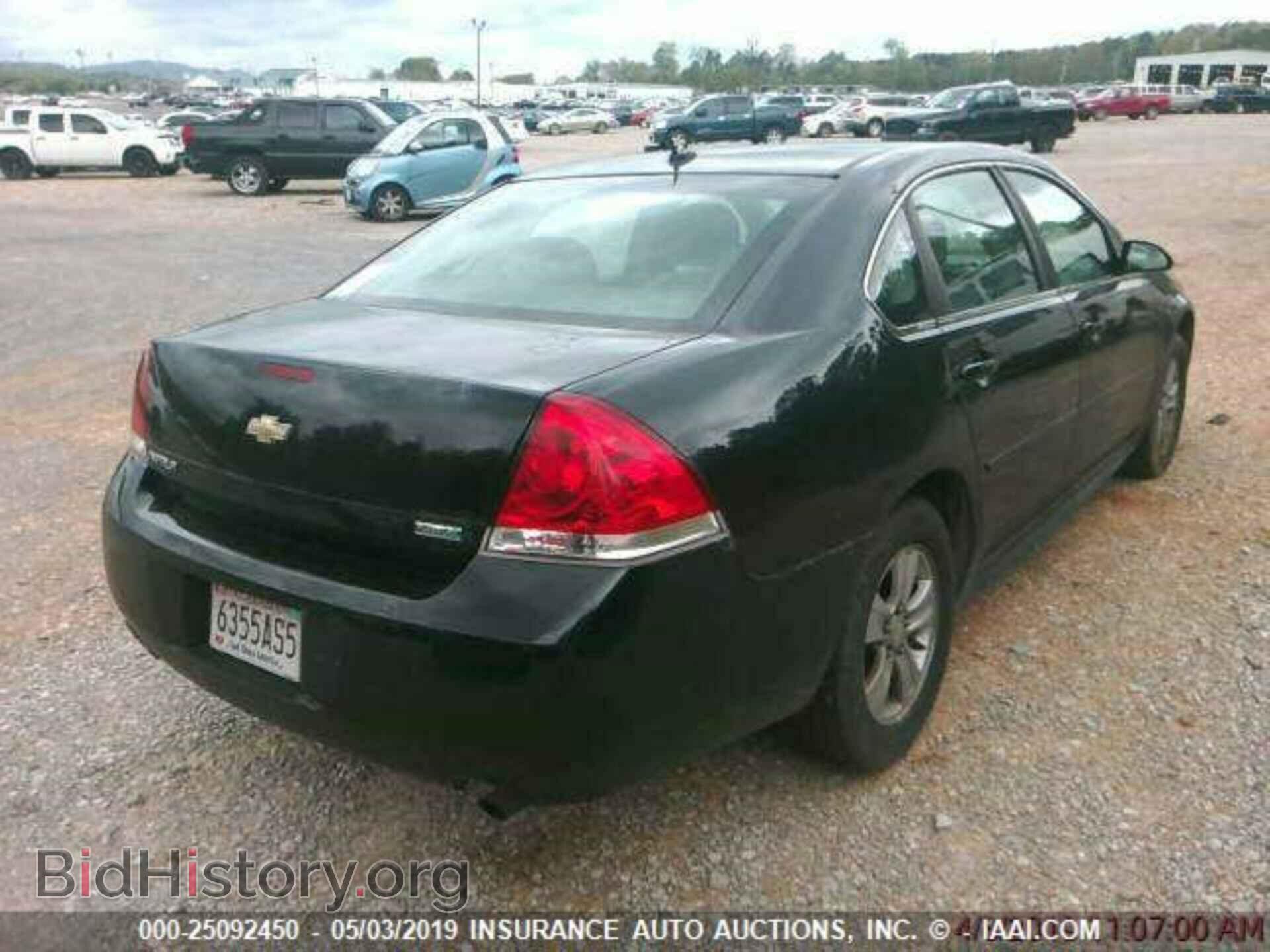 2012 CHEVROLET IMPALA - VIN: 2G1WF5E3XC1224189 - Фото 5
