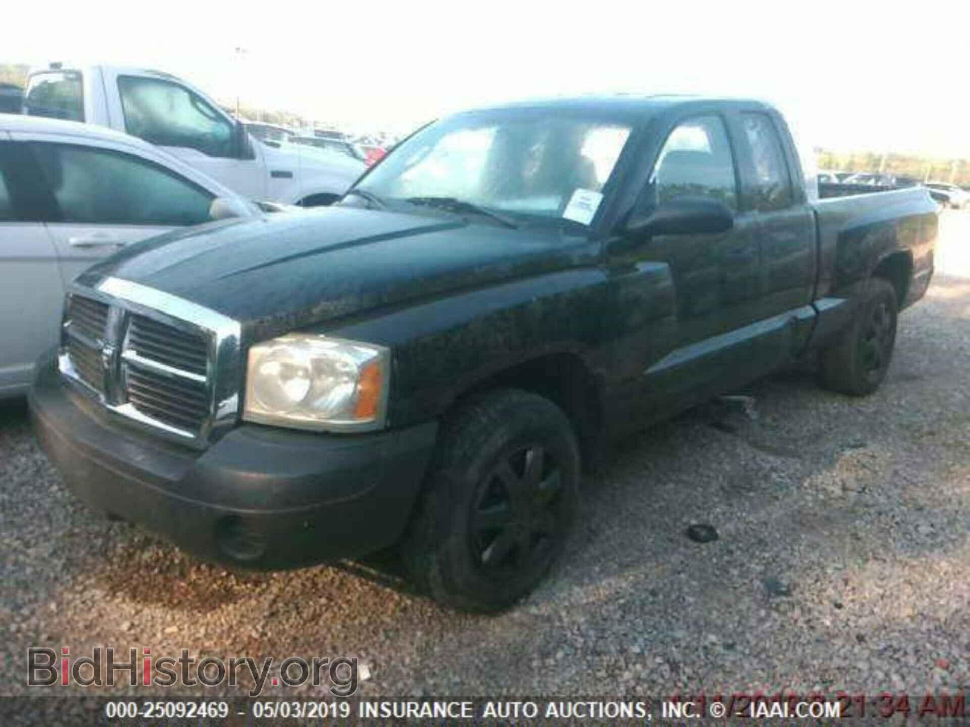 Photo 1D7HE22K45S223657 - DODGE DAKOTA 2005