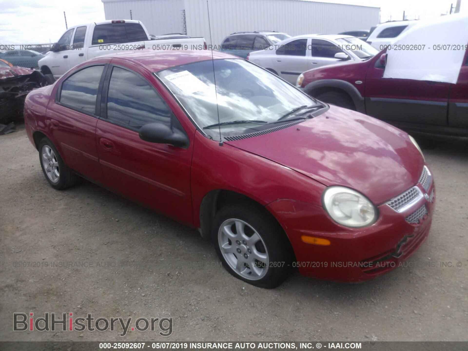 Photo 1B3ES56C55D244842 - DODGE NEON 2005