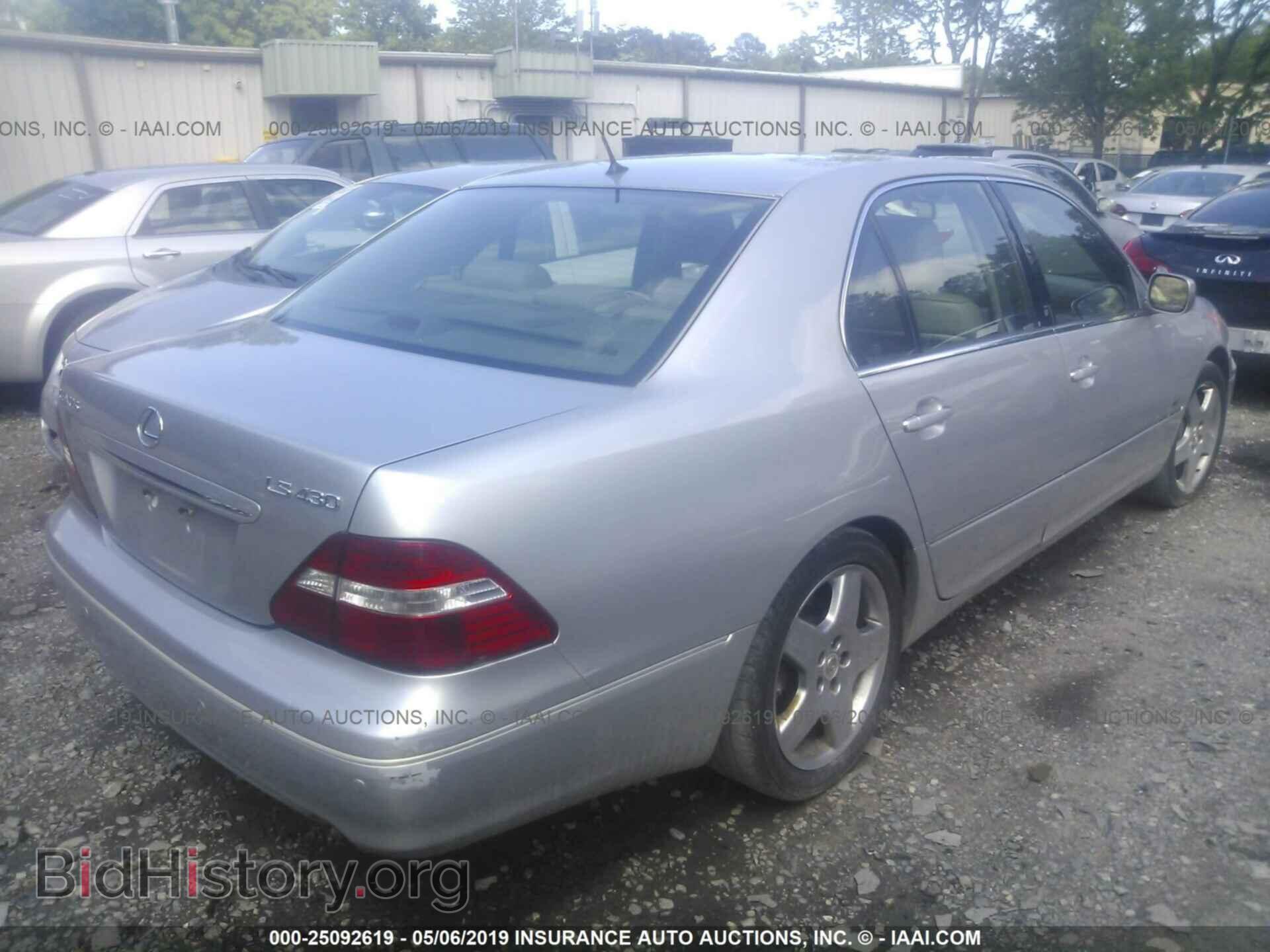 2004 LEXUS LS - VIN: JTHBN36F940126448 - Photo 4