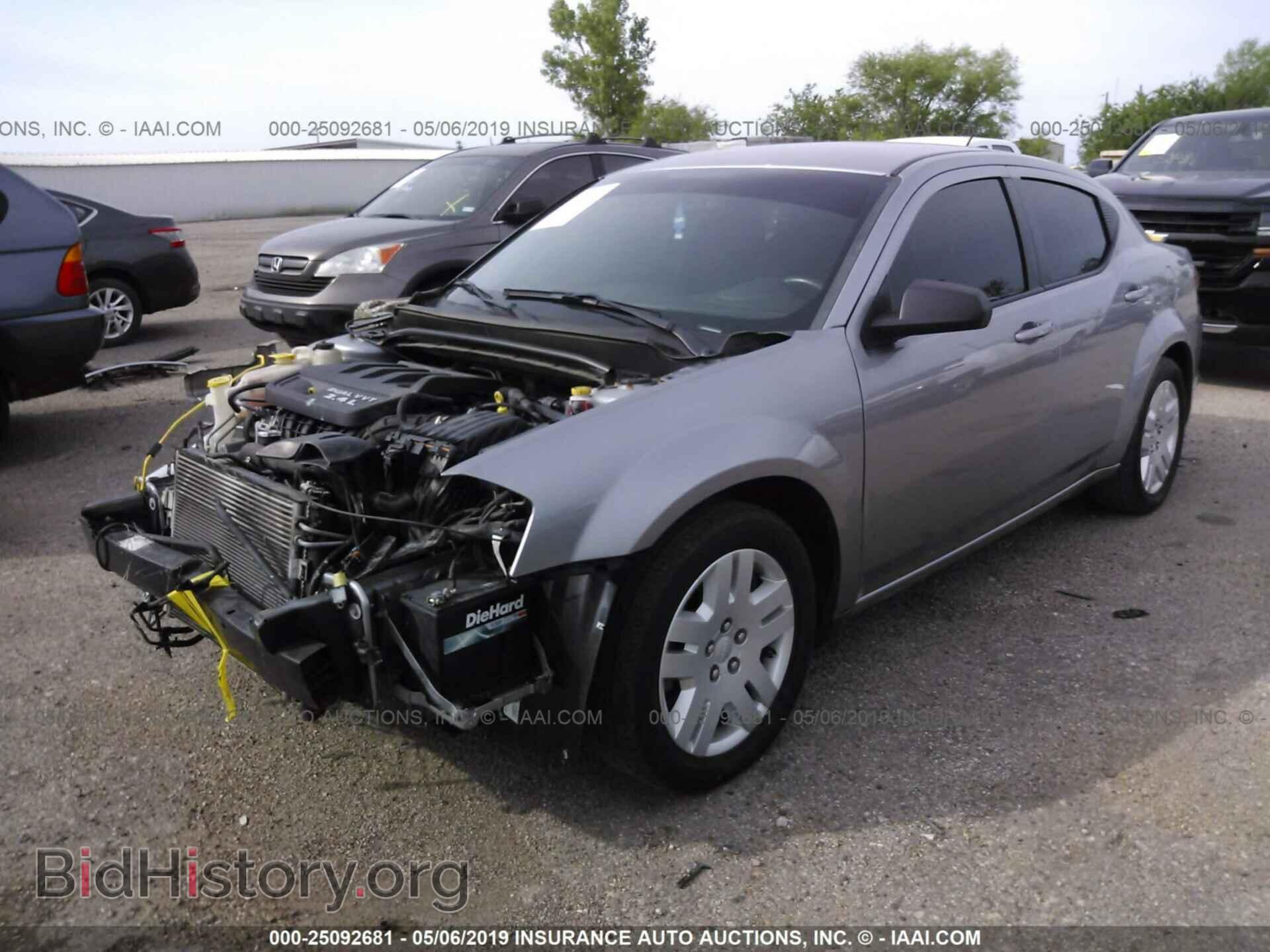 2014 DODGE AVENGER - VIN: 1C3CDZAB4EN149063 - Фото 2