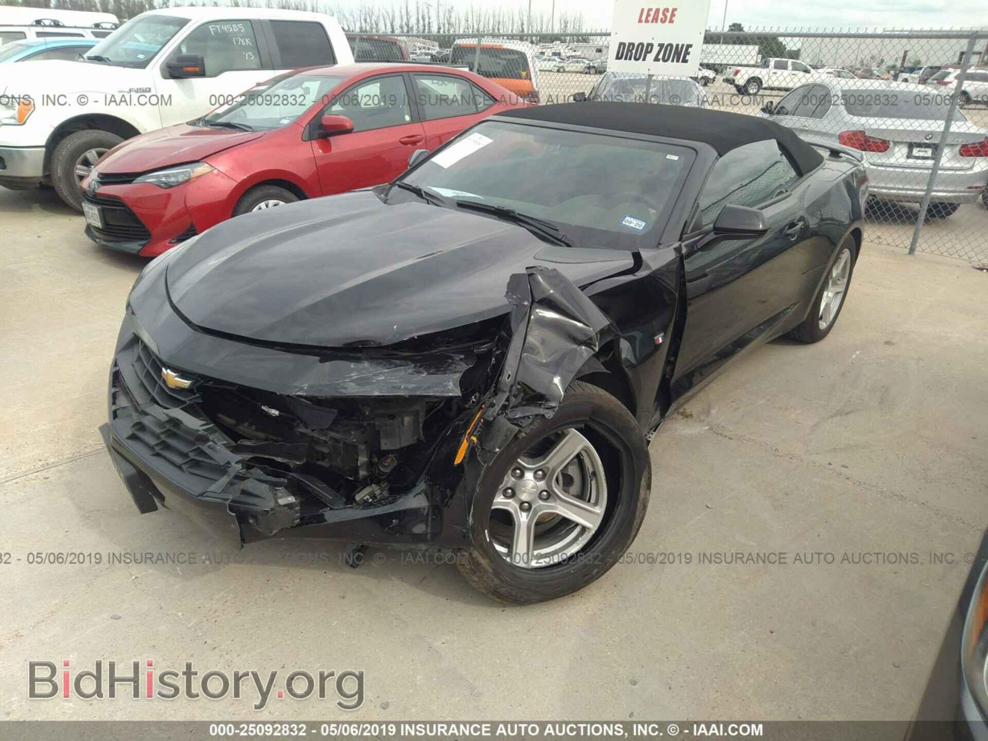 2019 CHEVROLET CAMARO - VIN: 1G1FB3DS6K0113402 - Фото 2