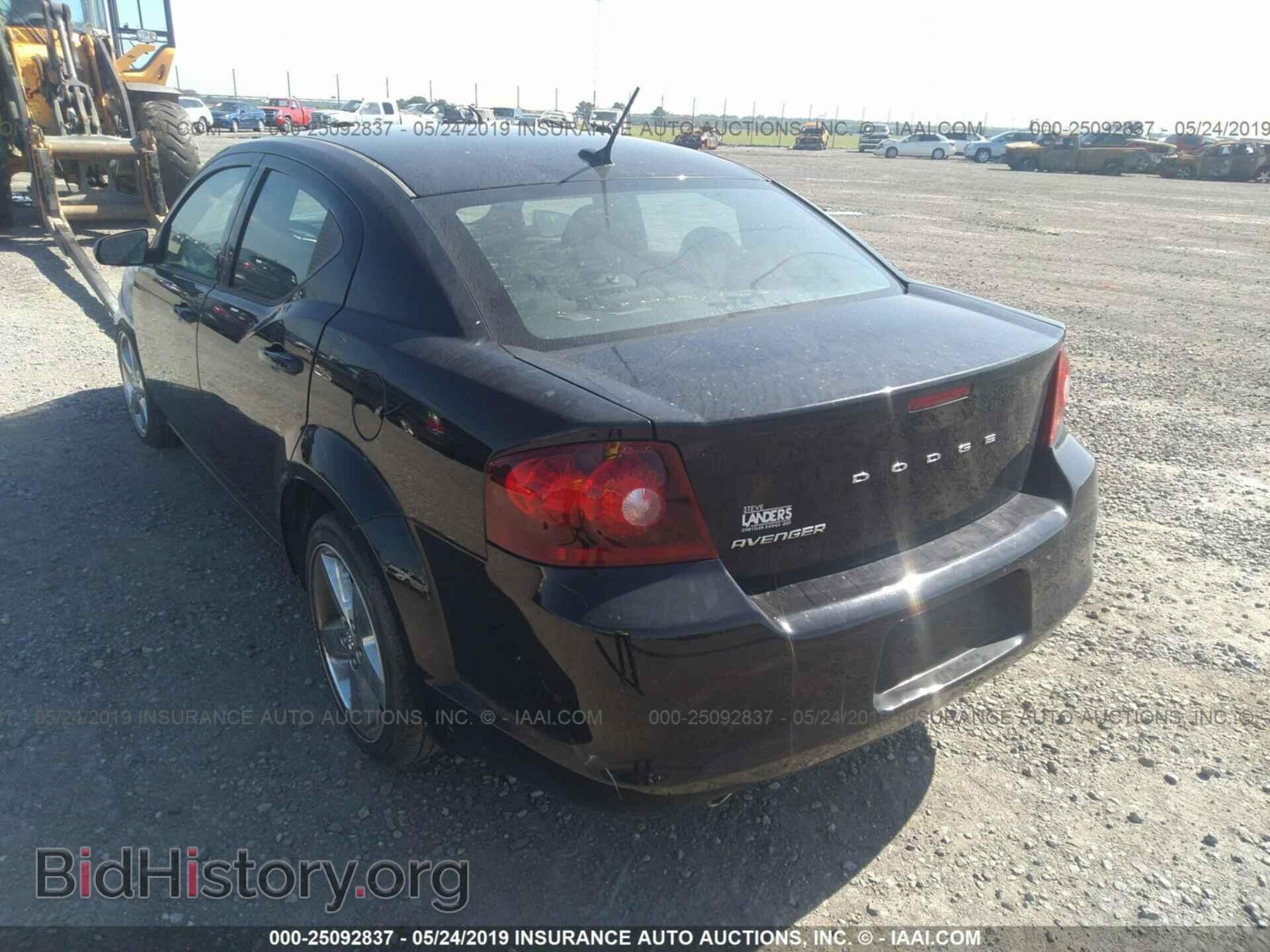 2013 DODGE AVENGER - VIN: 1C3CDZAGXDN752545 - Фото 3