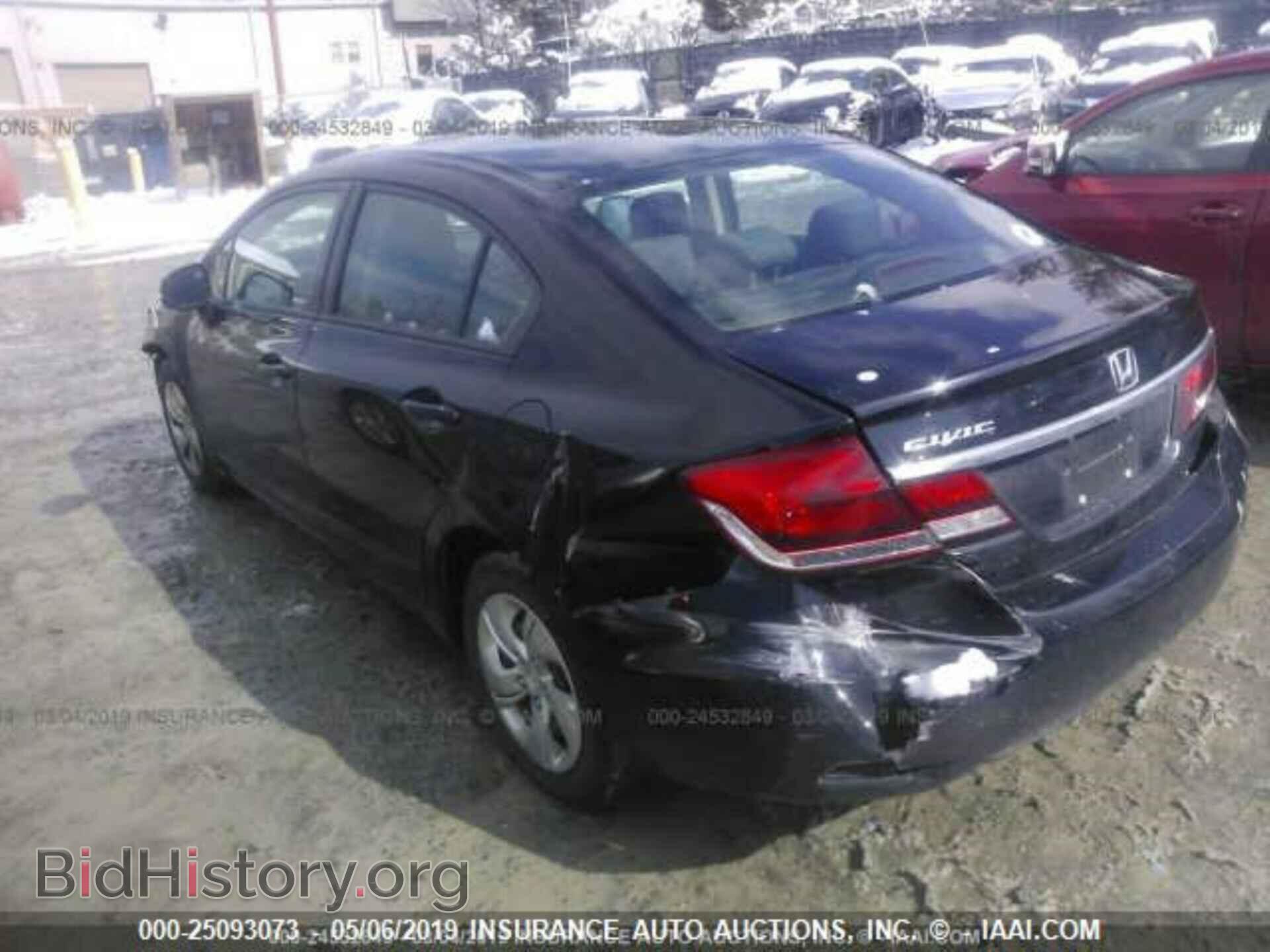 2013 HONDA CIVIC - VIN: 19XFB2F53DE229675 - Фото 3