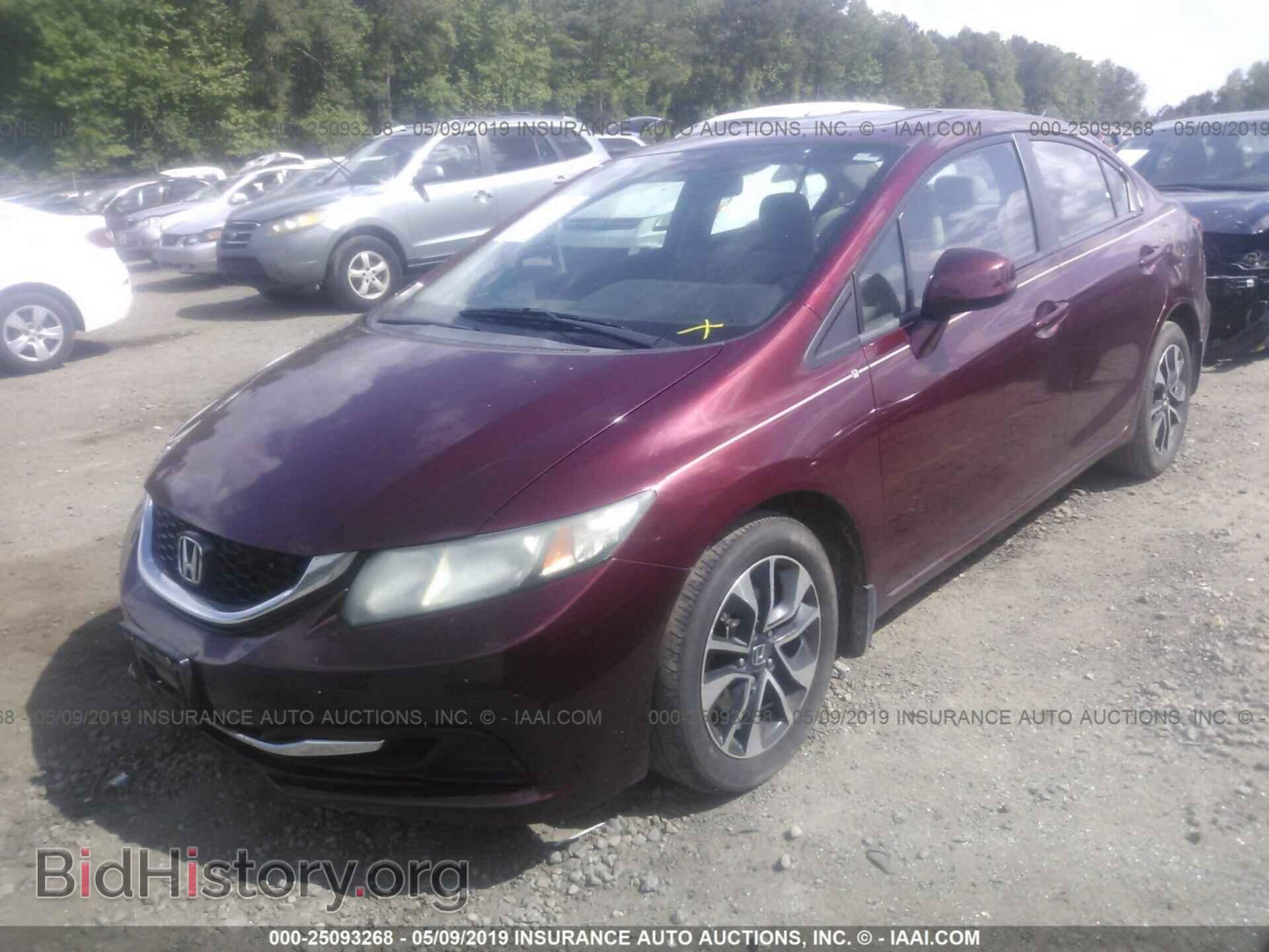 2013 HONDA CIVIC - VIN: 2HGFB2F89DH538180 - Фото 2