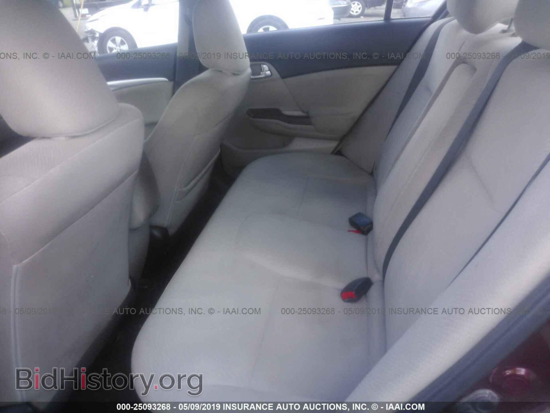 2013 HONDA CIVIC - VIN: 2HGFB2F89DH538180 - Фото 8
