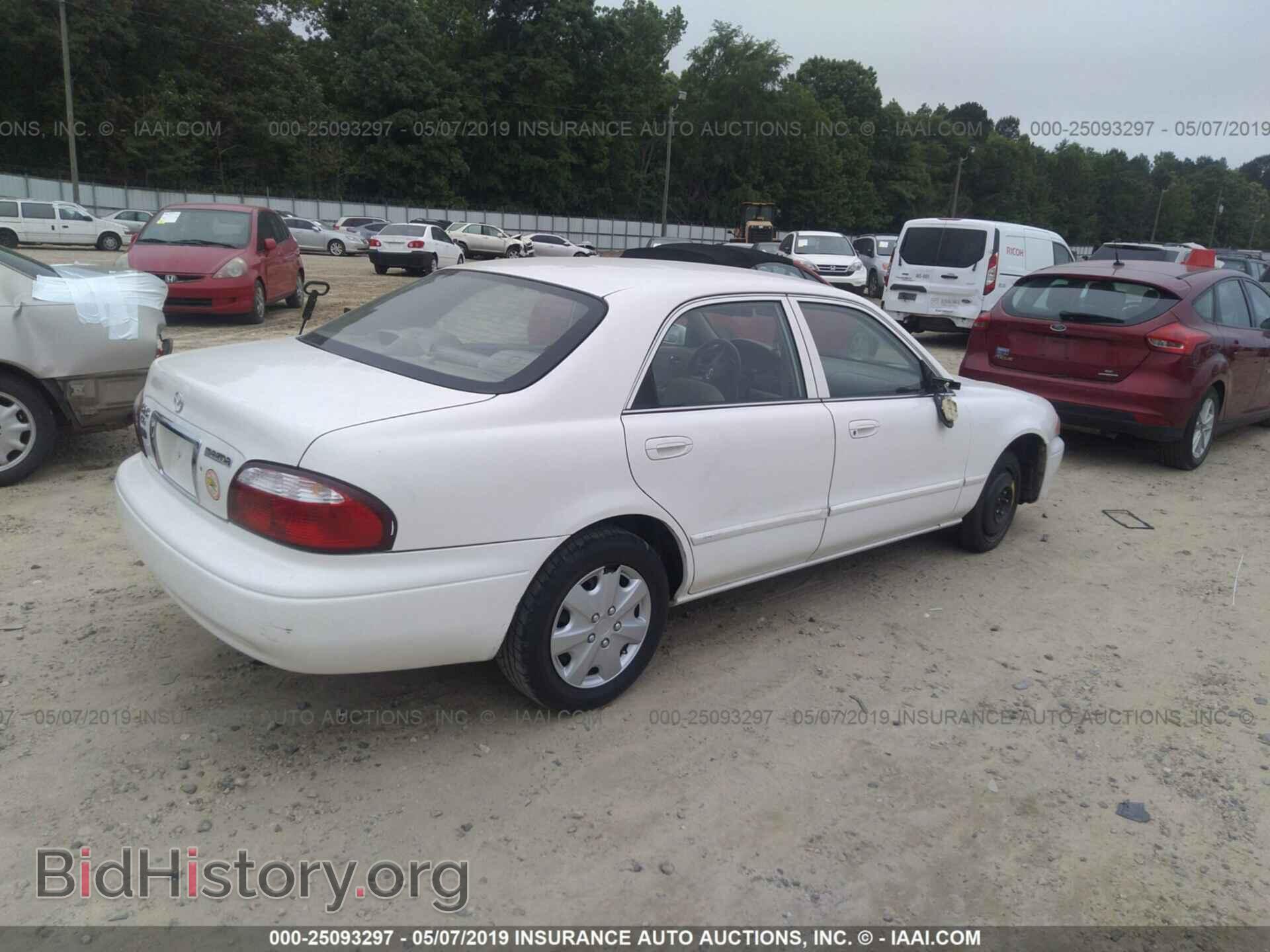 2000 MAZDA 626 - VIN: 1YVGF22C6Y5128591 - Фото 4