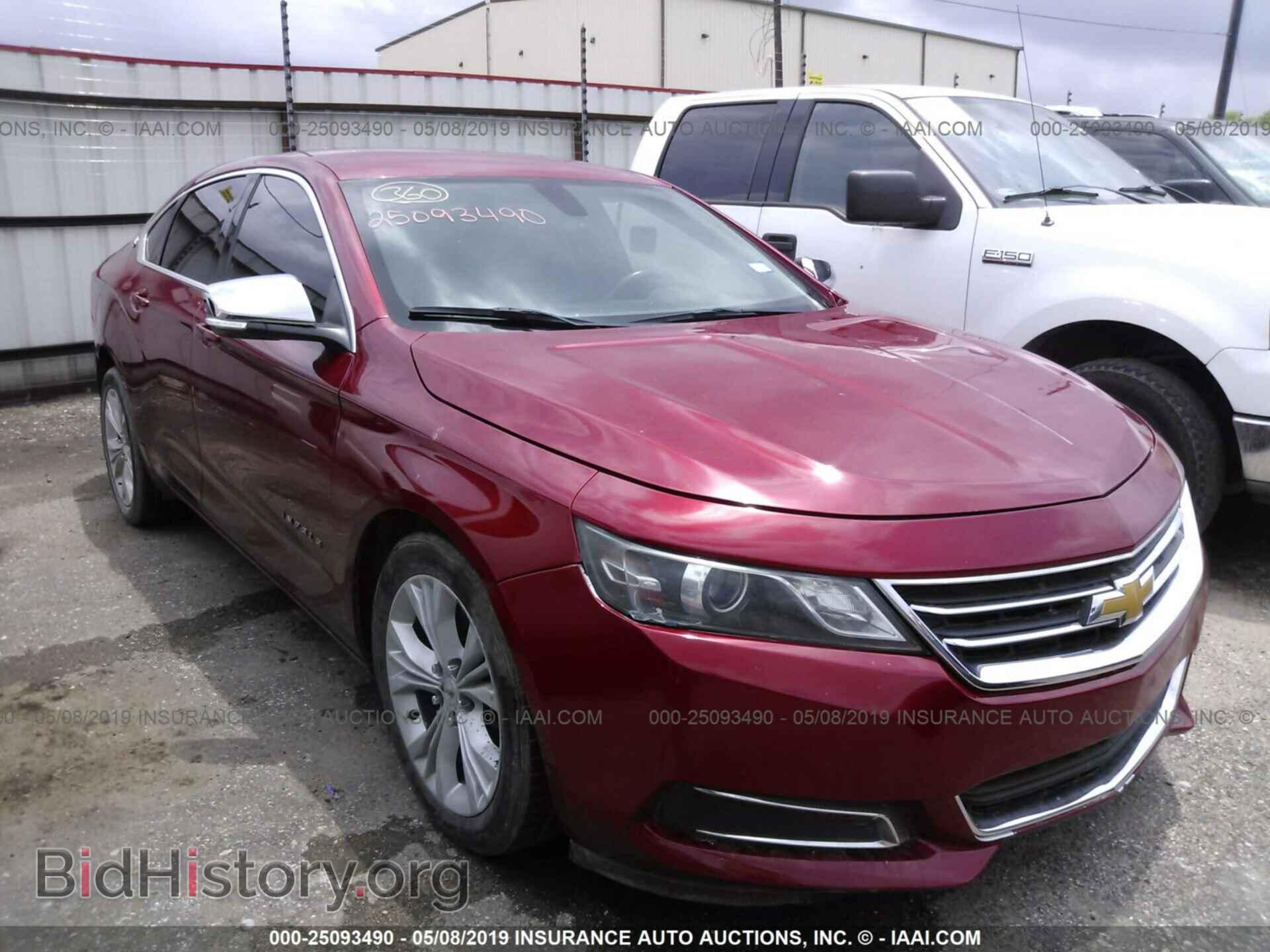 Фотография 2G1115SL4E9249221 - CHEVROLET IMPALA 2014