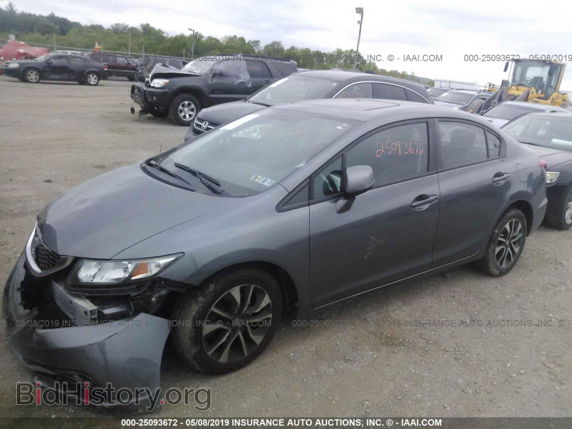2013 HONDA CIVIC - VIN: 19XFB2F9XDE232480 - Фото 2