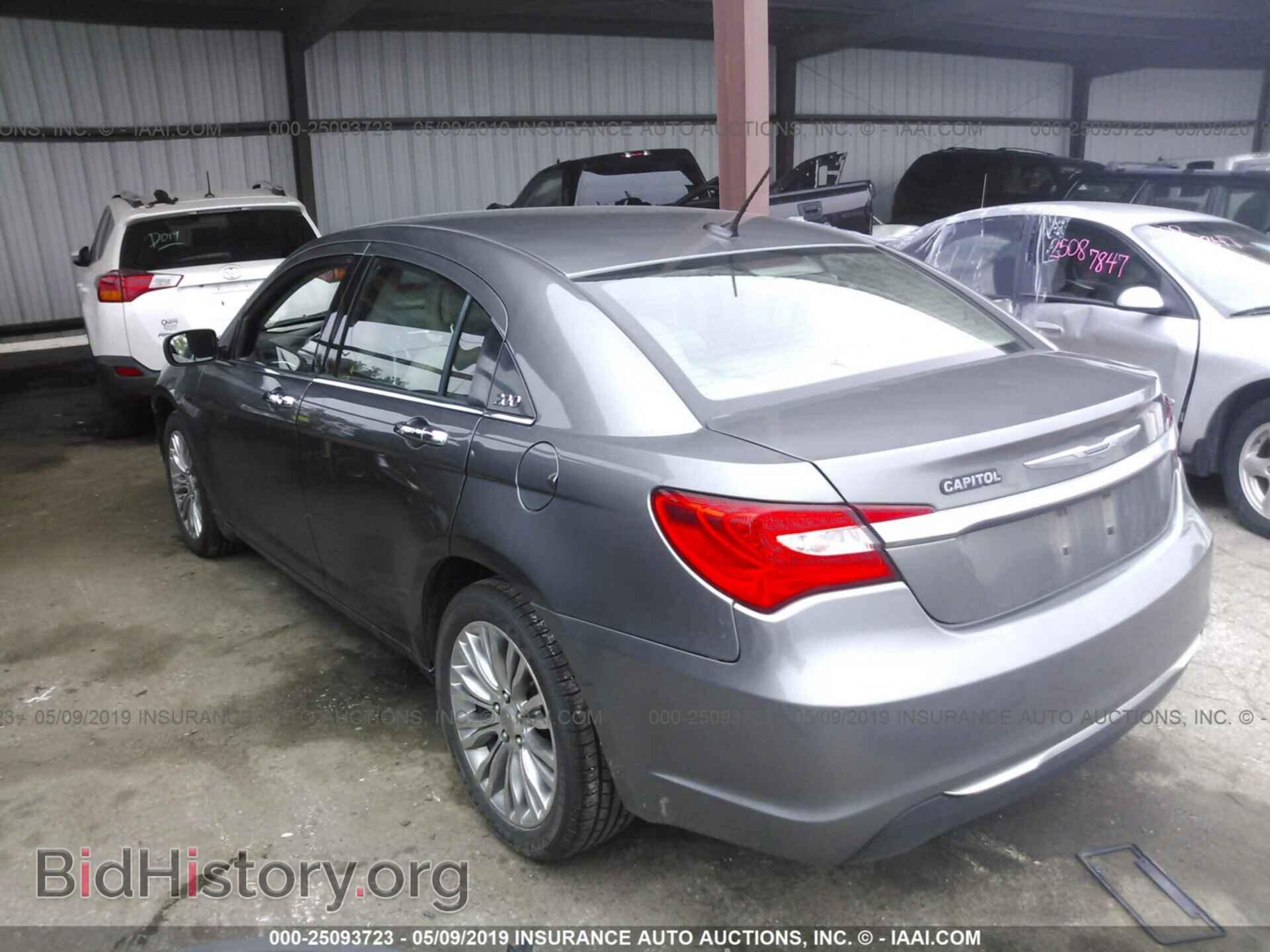 2012 CHRYSLER 200 - VIN: 1C3CCBCB7CN307545 - Фото 3