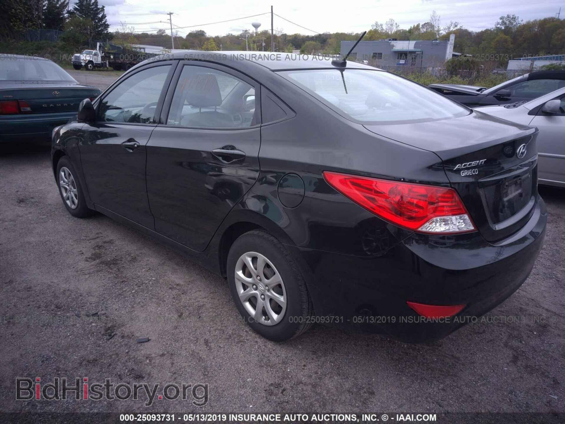 2013 HYUNDAI ACCENT - VIN: KMHCT4AE8DU584079 - Фото 3