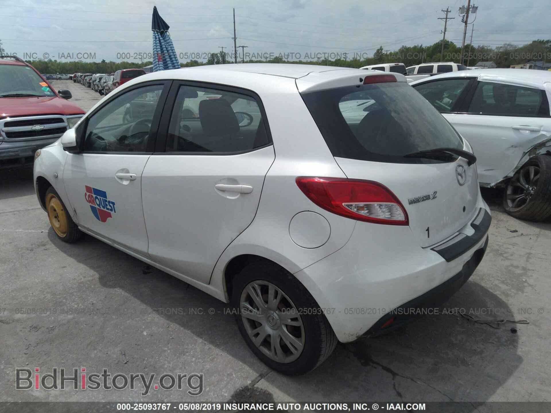 2012 MAZDA MAZDA2 - VIN: JM1DE1KYXC0149760 - Photo 3