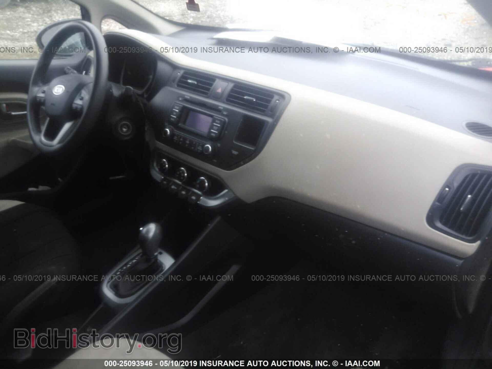 2012 KIA RIO - VIN: KNADM4A38C6076246 - Photo 5