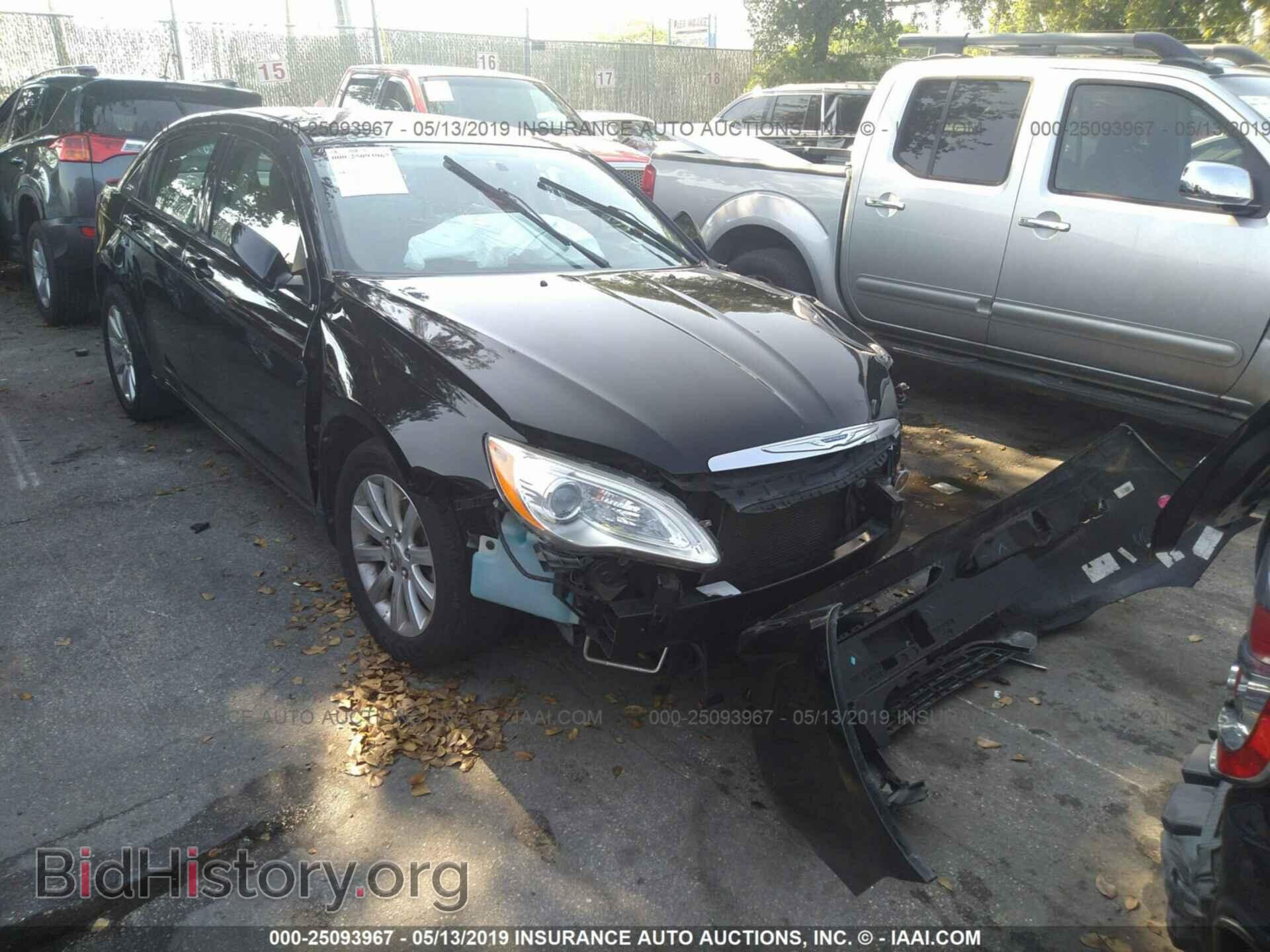 Фотография 1C3CCBBB1CN109058 - CHRYSLER 200 2012