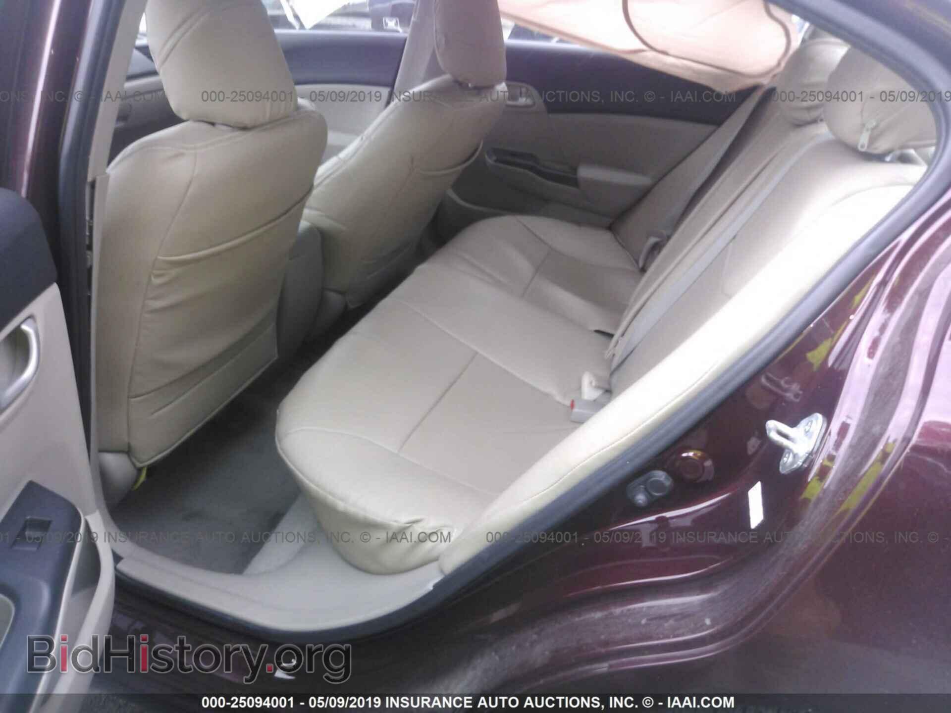 2012 HONDA CIVIC - VIN: 19XFB2F57CE041952 - Фото 8